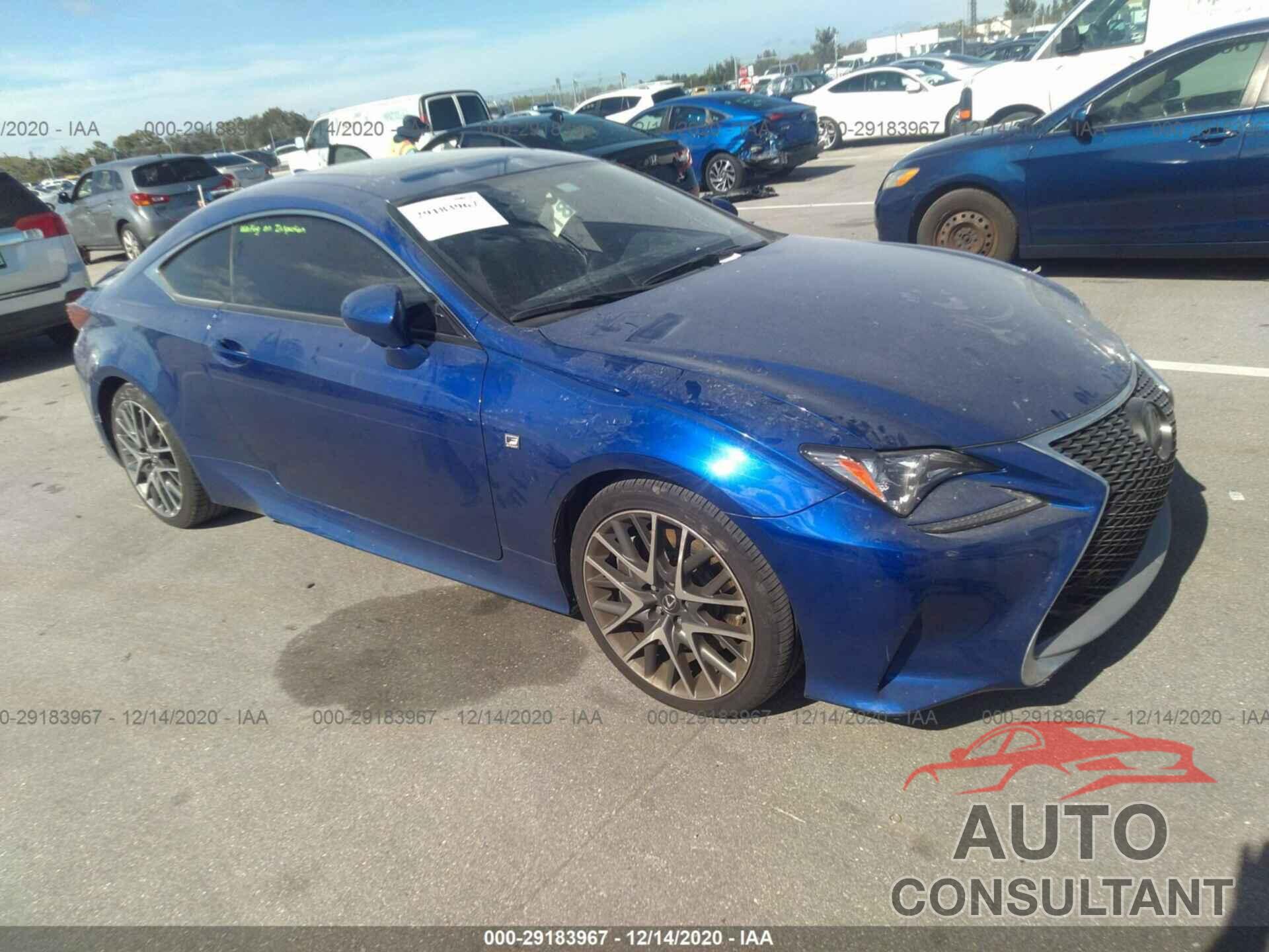 LEXUS RC 2017 - JTHHA5BC1H5005029