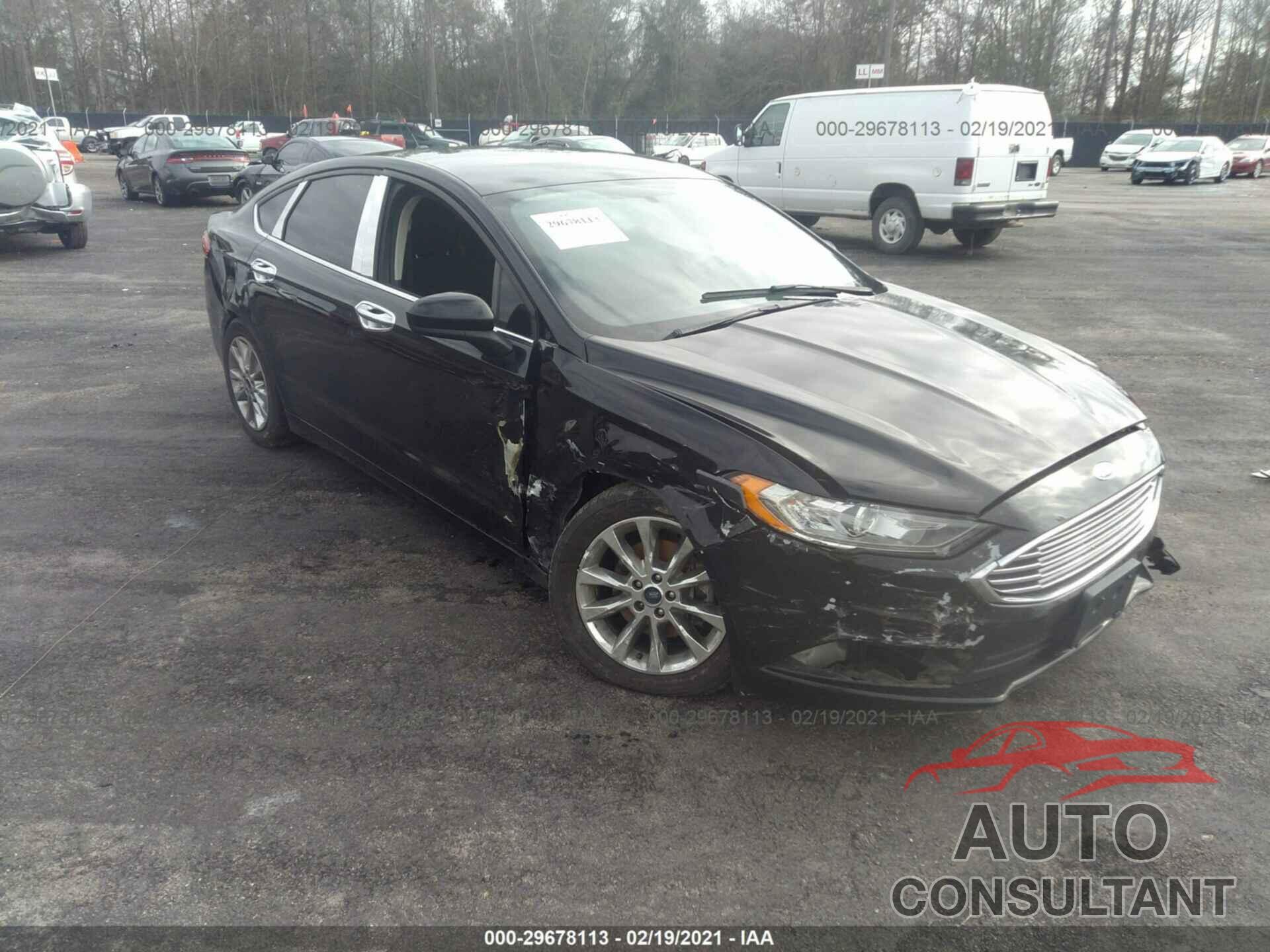 FORD FUSION 2017 - 3FA6P0H74HR171665