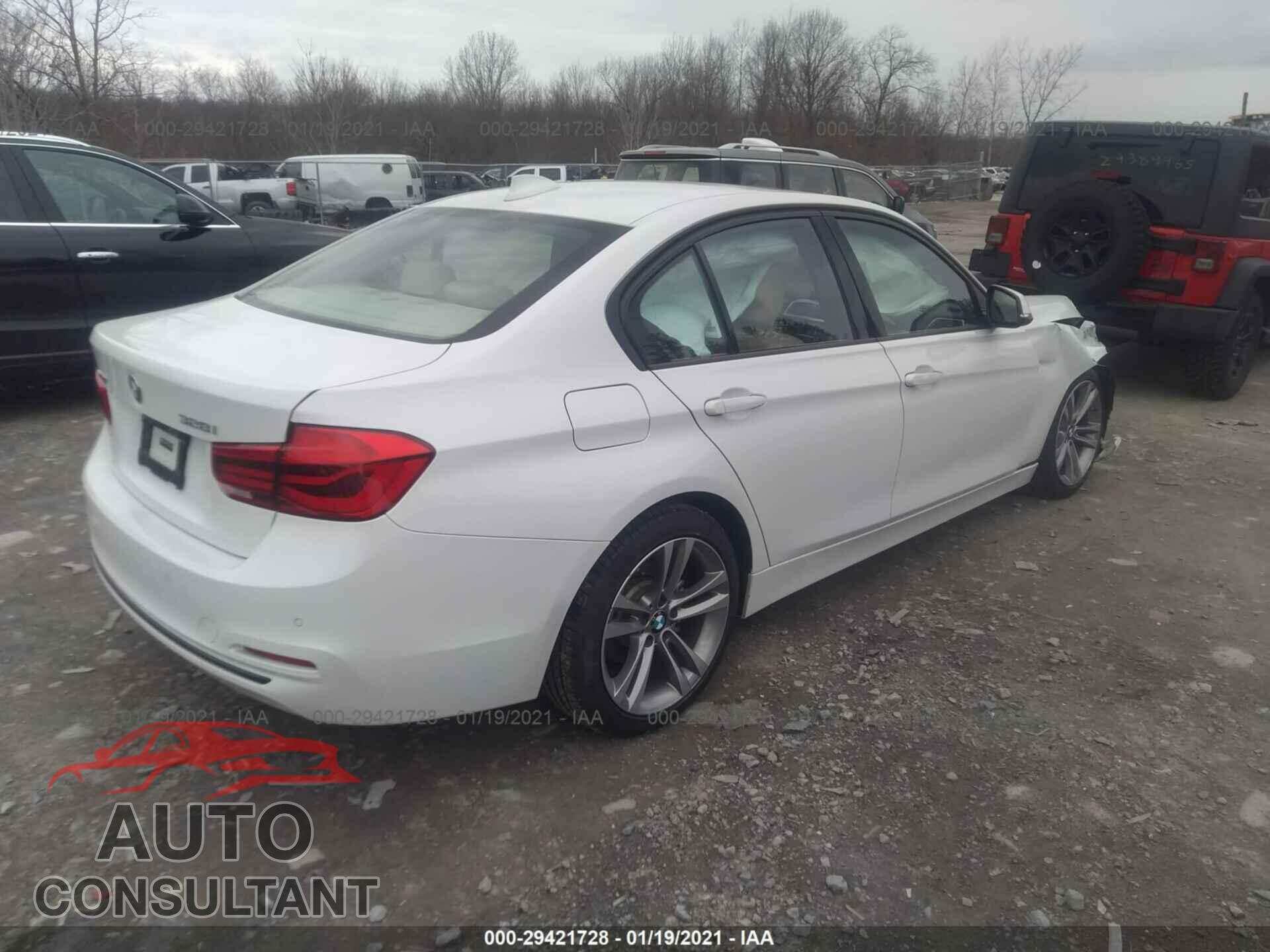 BMW 3 SERIES 2016 - WBA8E3G5XGNU05476