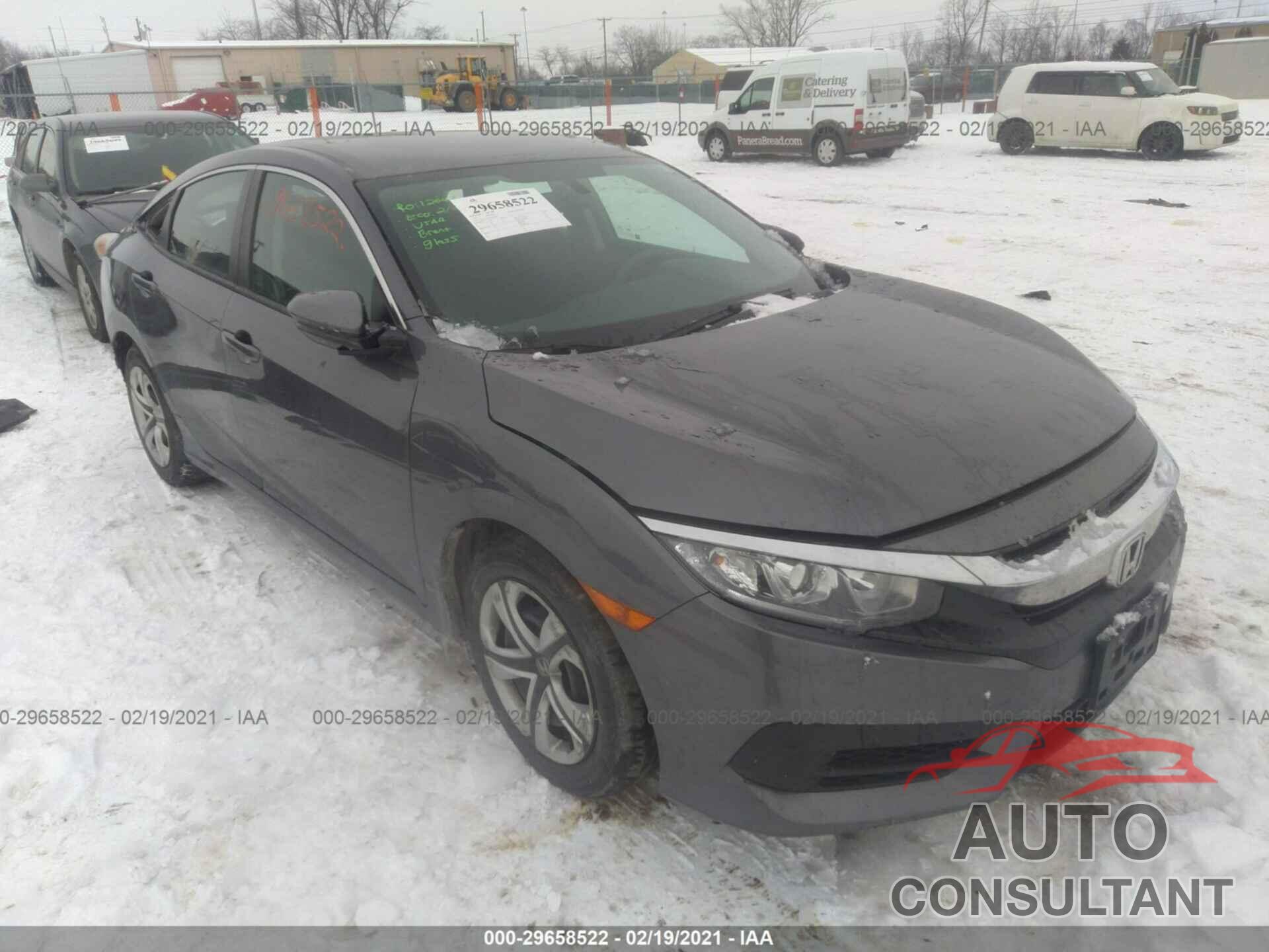 HONDA CIVIC SEDAN 2017 - 19XFC2F52HE025758