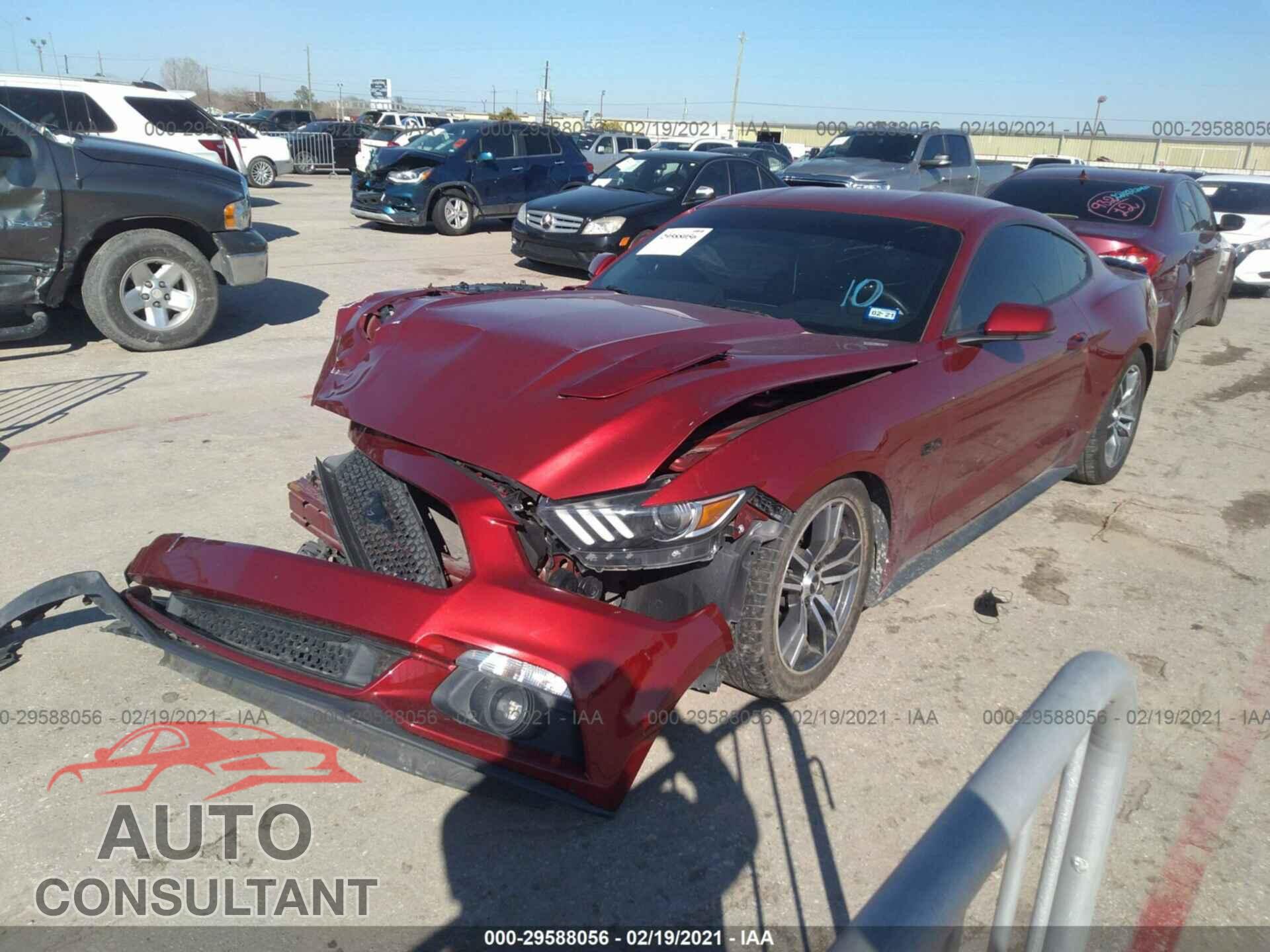 FORD MUSTANG 2017 - 1FA6P8CF3H5203053
