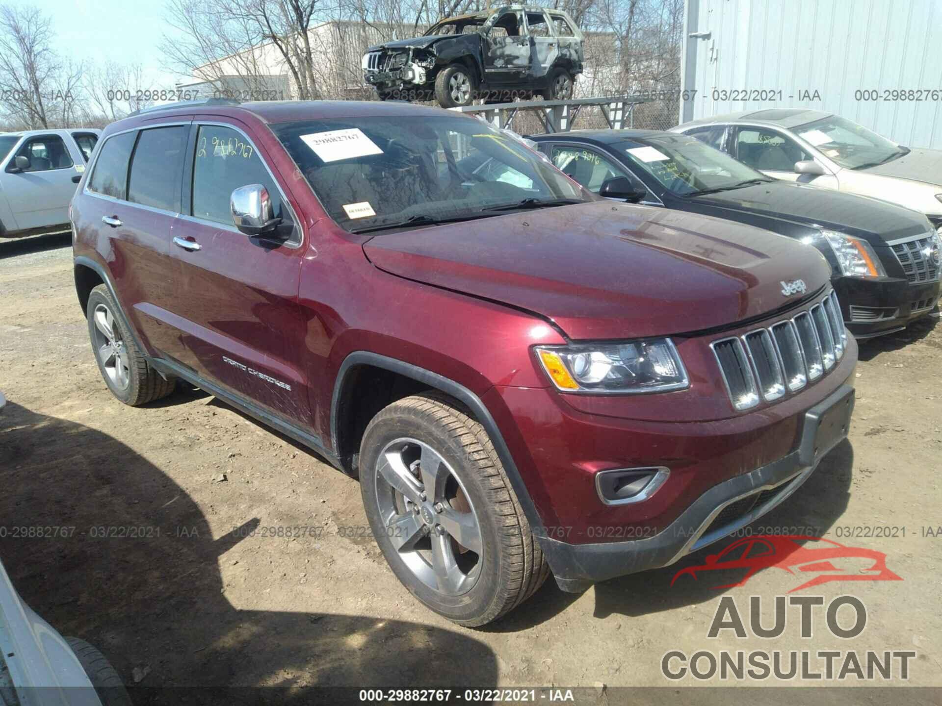 JEEP GRAND CHEROKEE 2016 - 1C4RJFBG6GC388443
