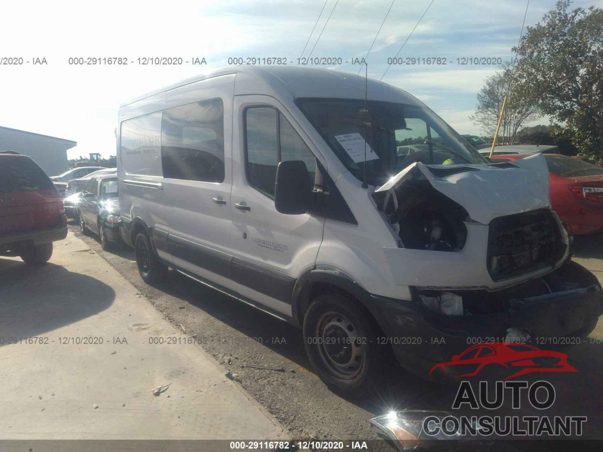 FORD TRANSIT VAN 2018 - 1FTYE2CM1JKA41094