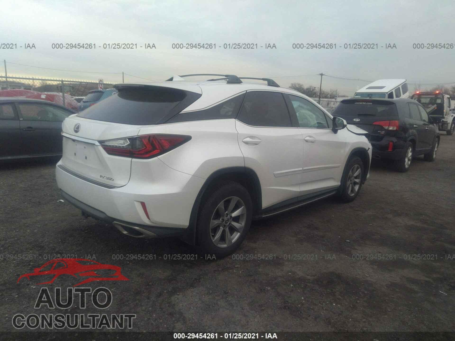 LEXUS RX 2019 - 2T2BZMCA8KC210702