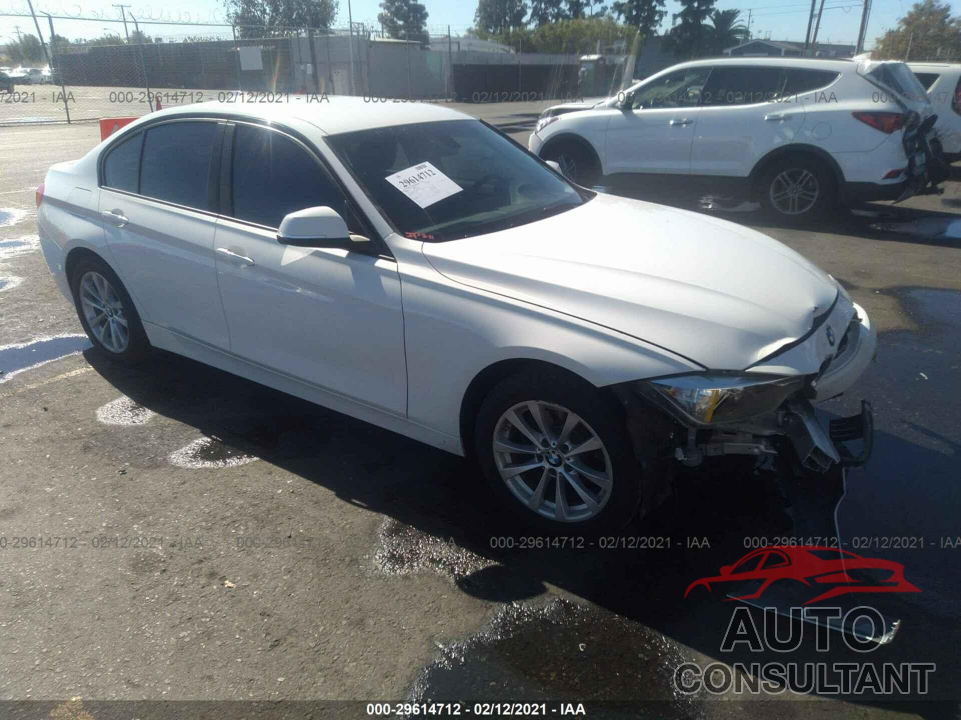 BMW 3 SERIES 2016 - WBA8A9C5XGK618756