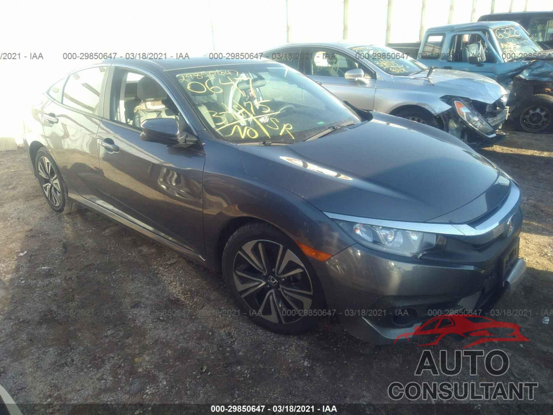 HONDA CIVIC SEDAN 2016 - 19XFC1F31GE037603