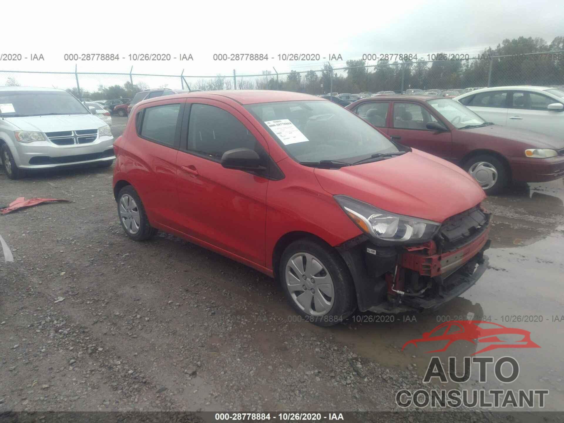 CHEVROLET SPARK 2017 - KL8CB6SA7HC705994