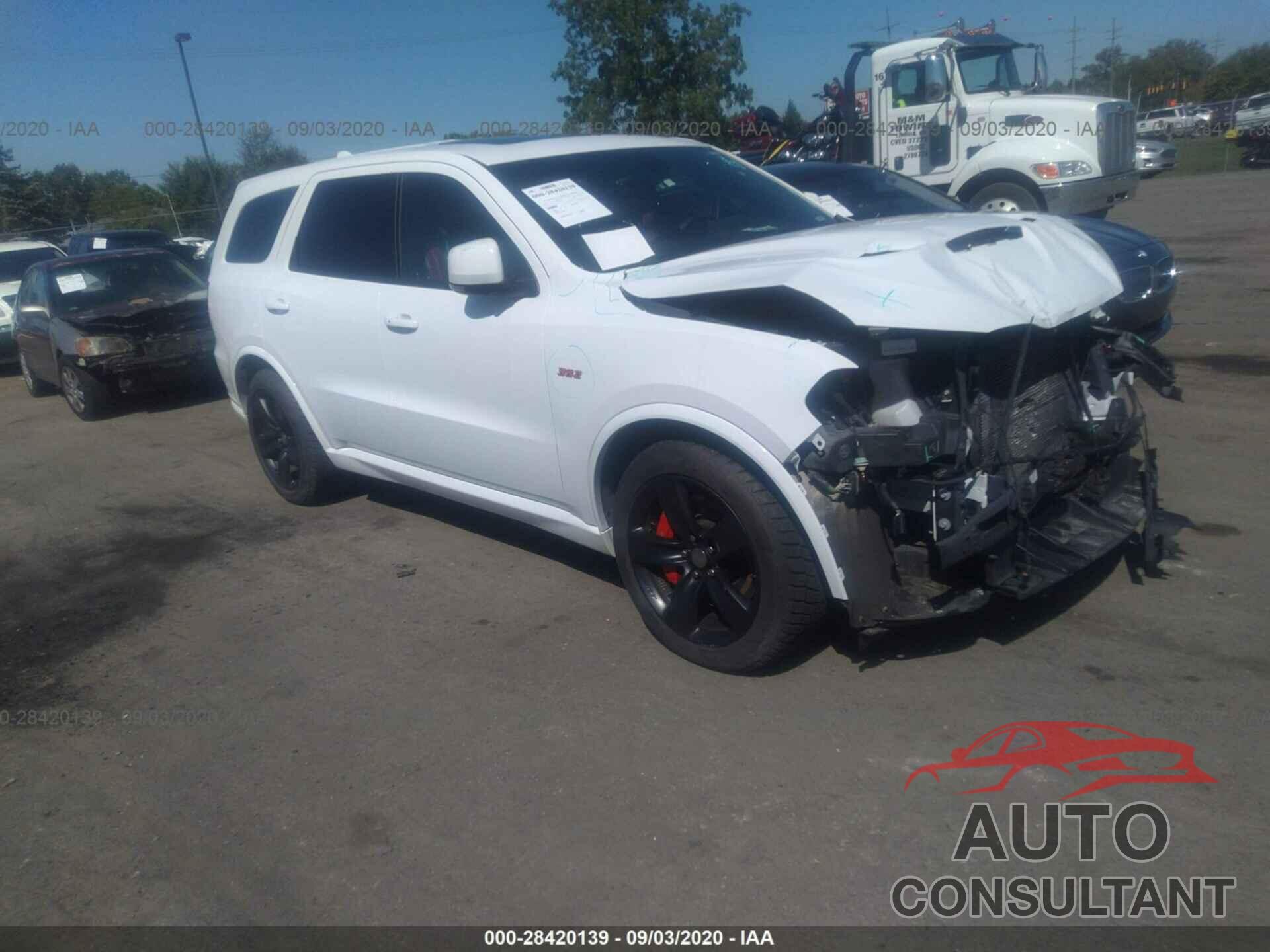 DODGE DURANGO 2018 - 1C4SDJGJ1JC231247