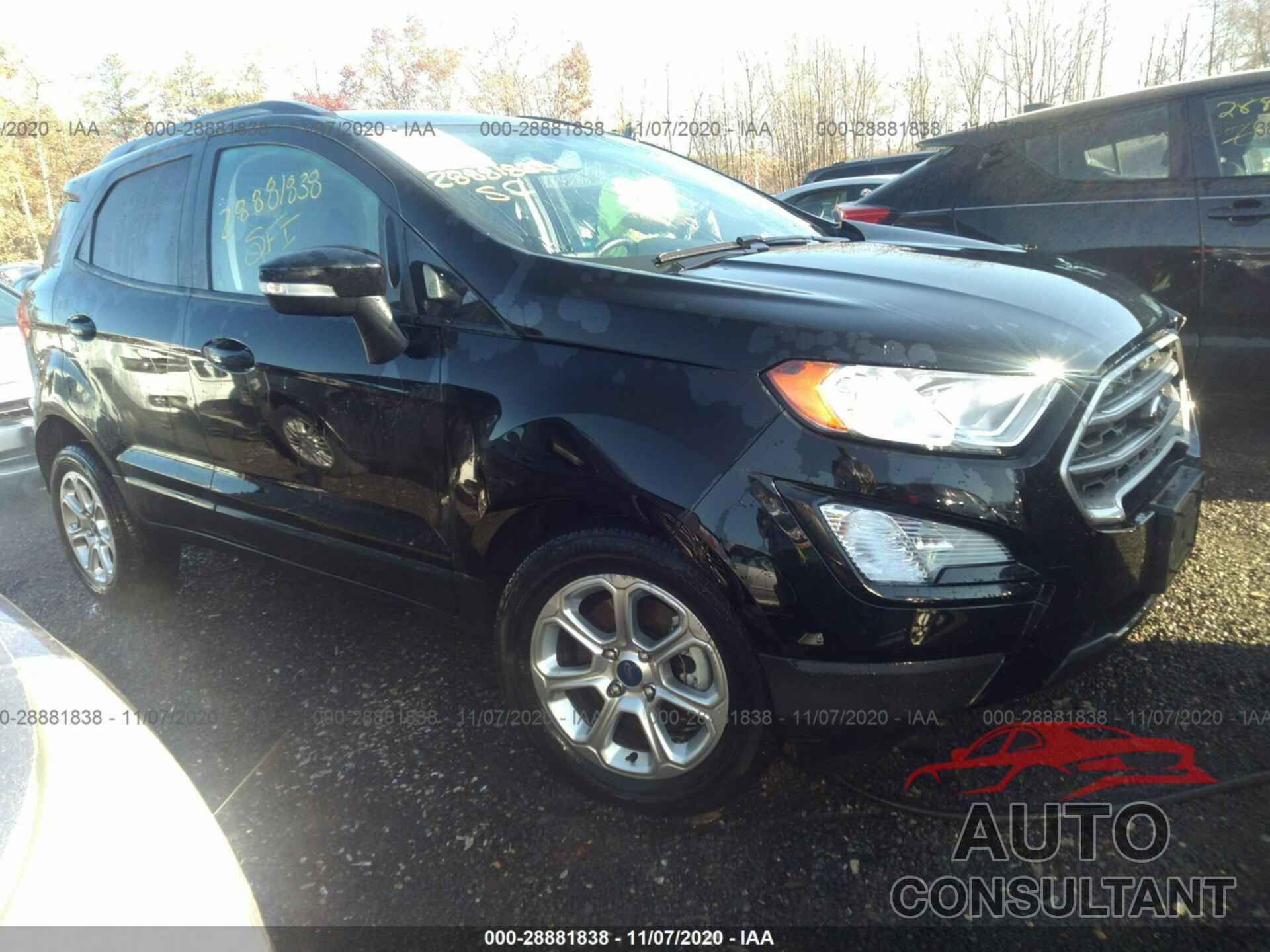 FORD ECOSPORT 2019 - MAJ3S2GE7KC275506