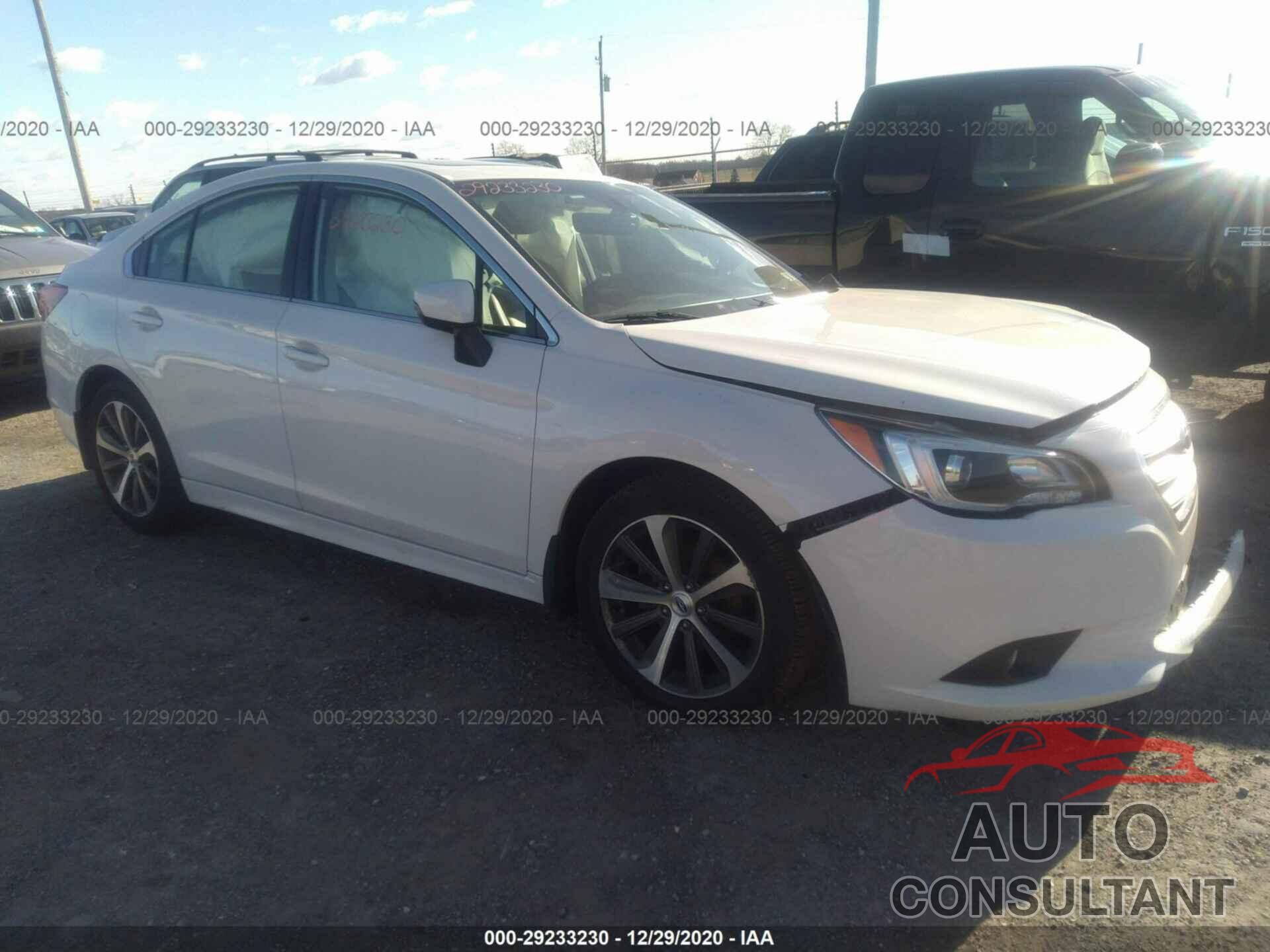 SUBARU LEGACY 2017 - 4S3BNAN60H3016111