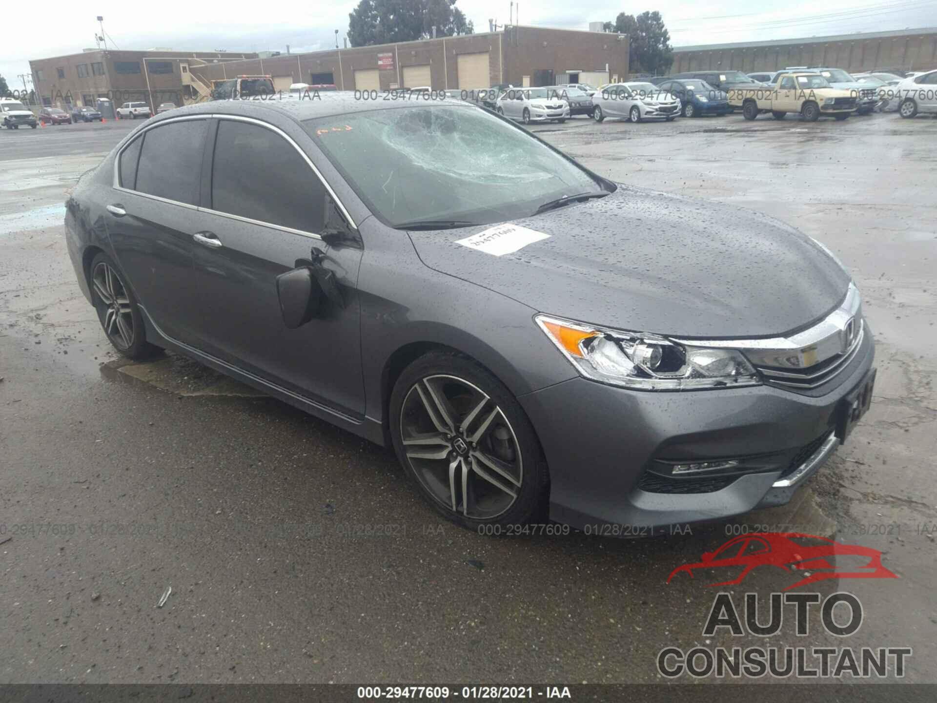 HONDA ACCORD SEDAN 2017 - 1HGCR2F59HA292188
