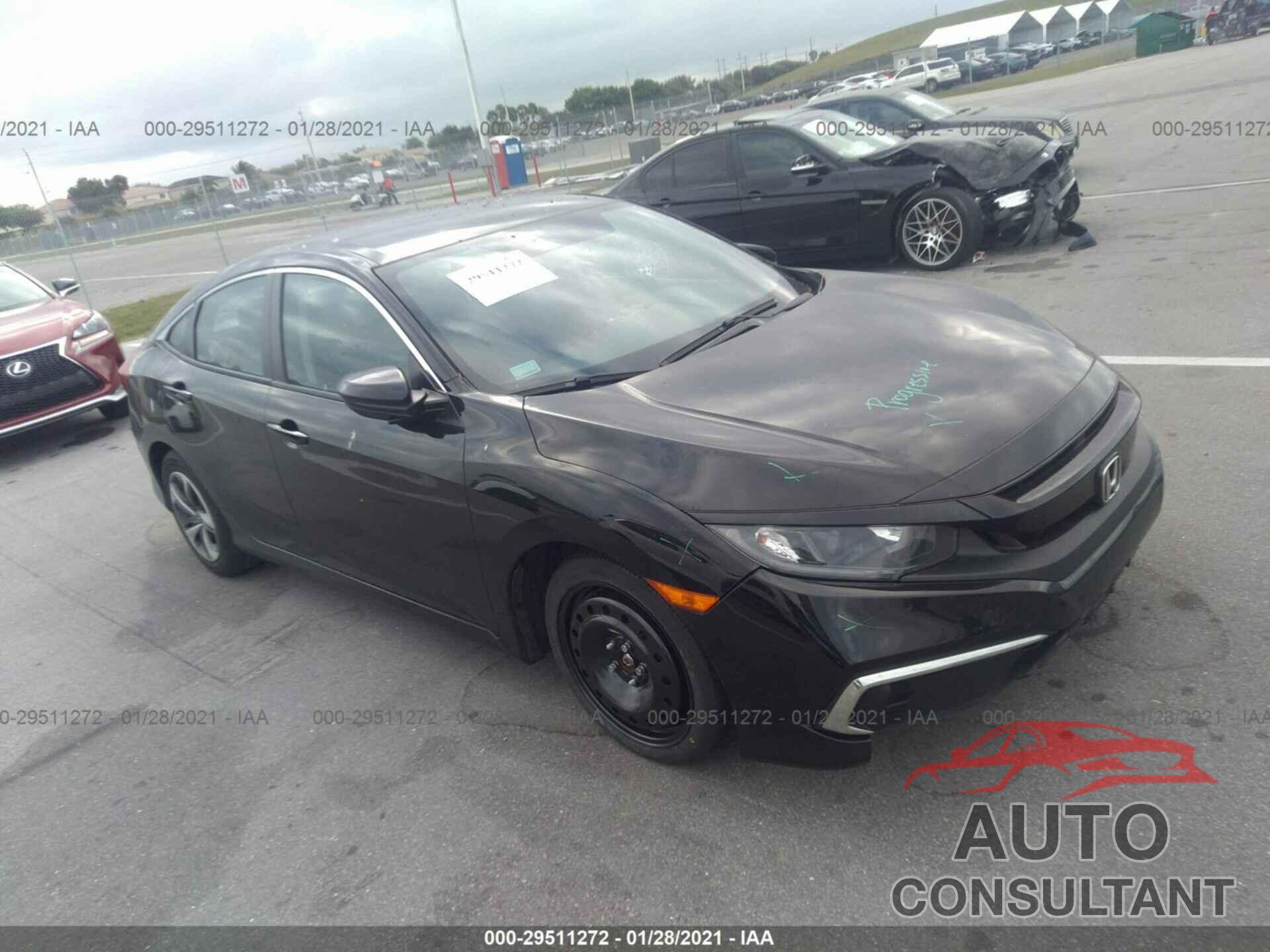 HONDA CIVIC SEDAN 2019 - 19XFC2F62KE028160