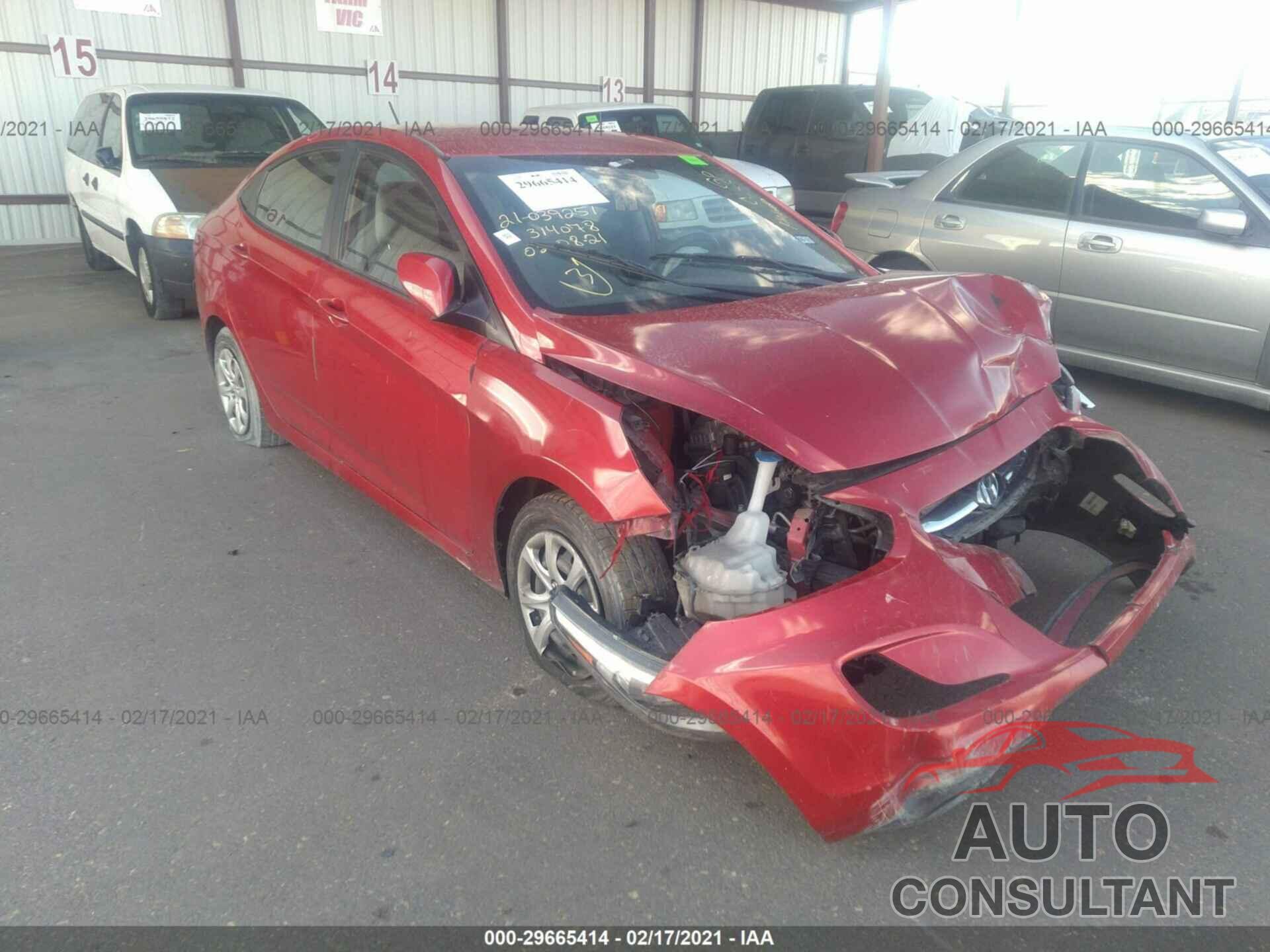 HYUNDAI ACCENT 2016 - KMHCT4AE0GU949519