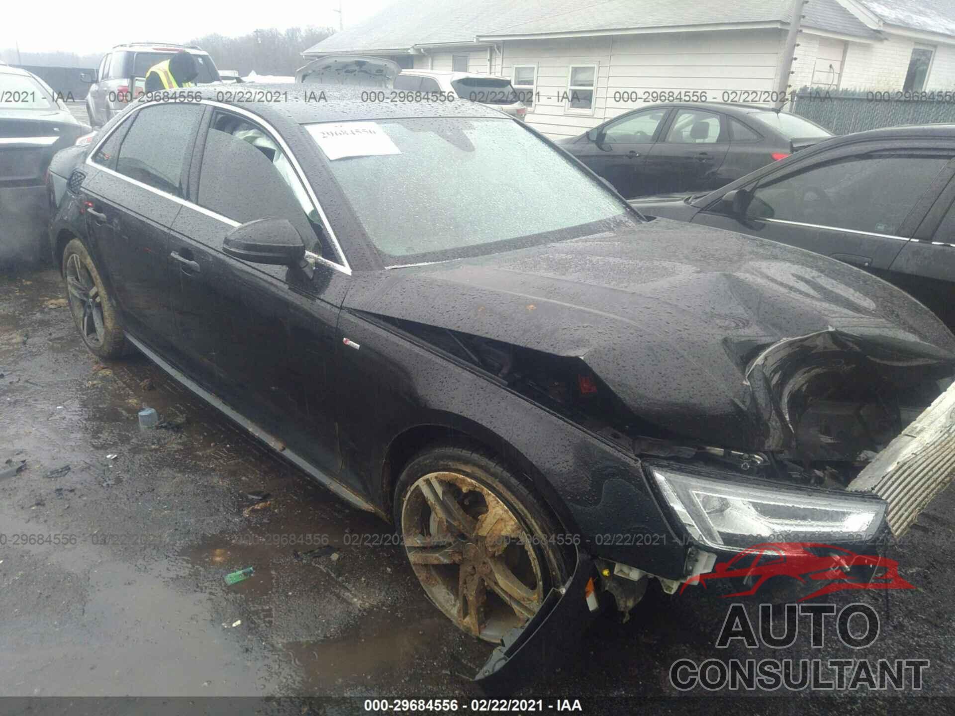 AUDI A4 2018 - WAUENAF41JN014174