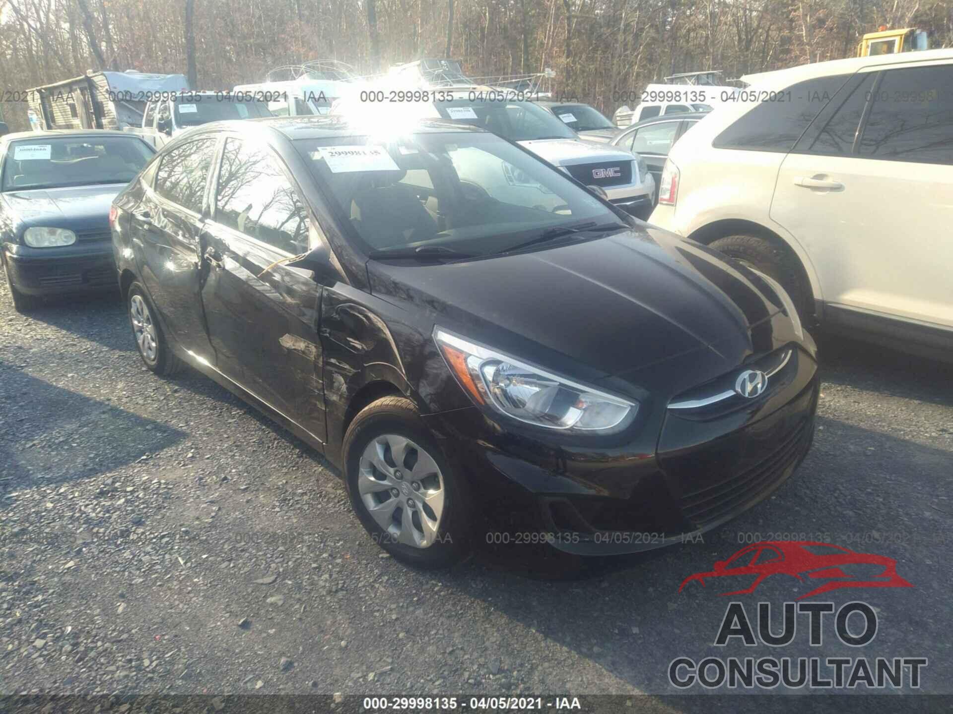 HYUNDAI ACCENT 2017 - KMHCT4AE1HU275625