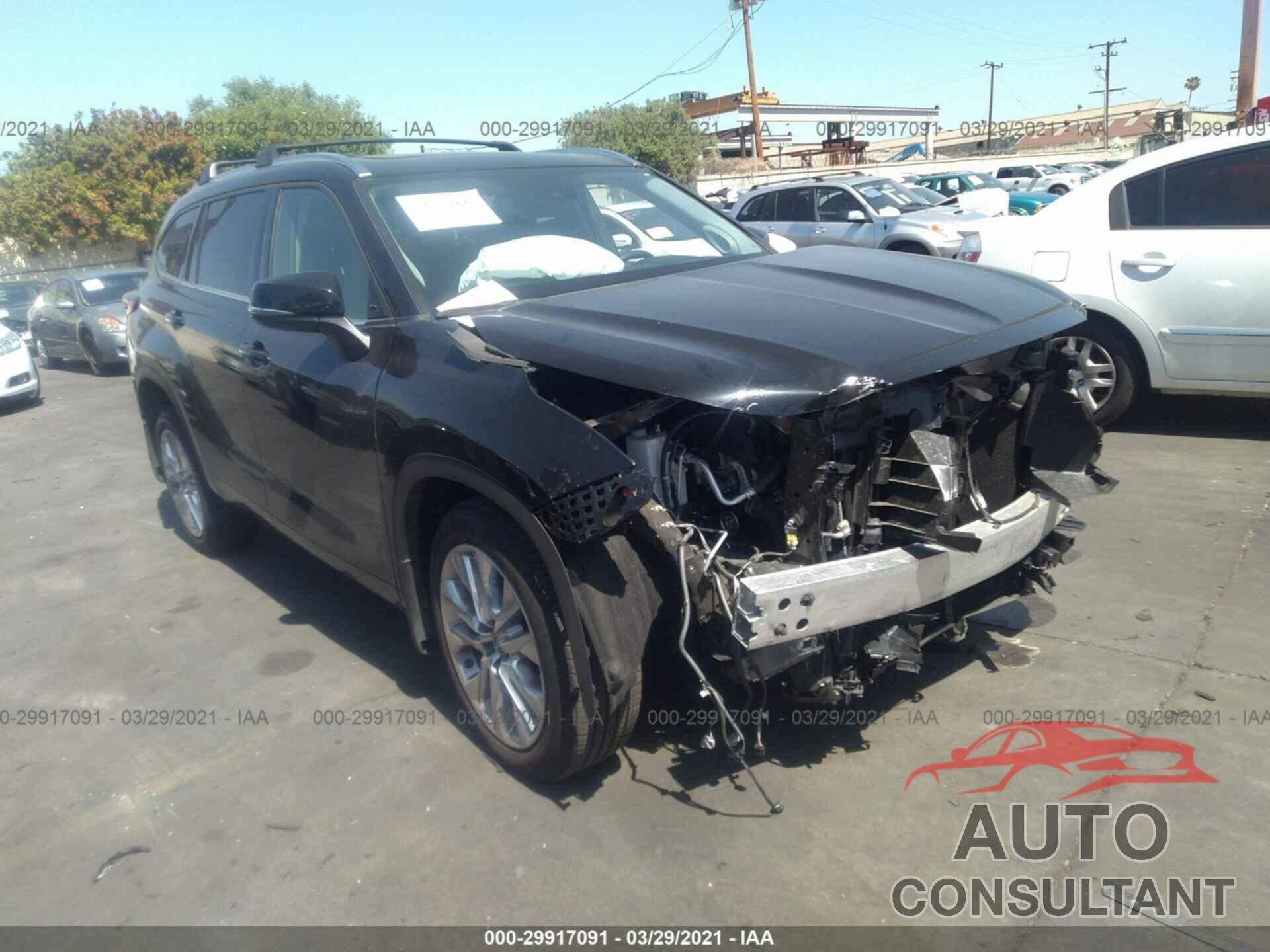 TOYOTA HIGHLANDER 2020 - 5TDDZRBH0LS036061