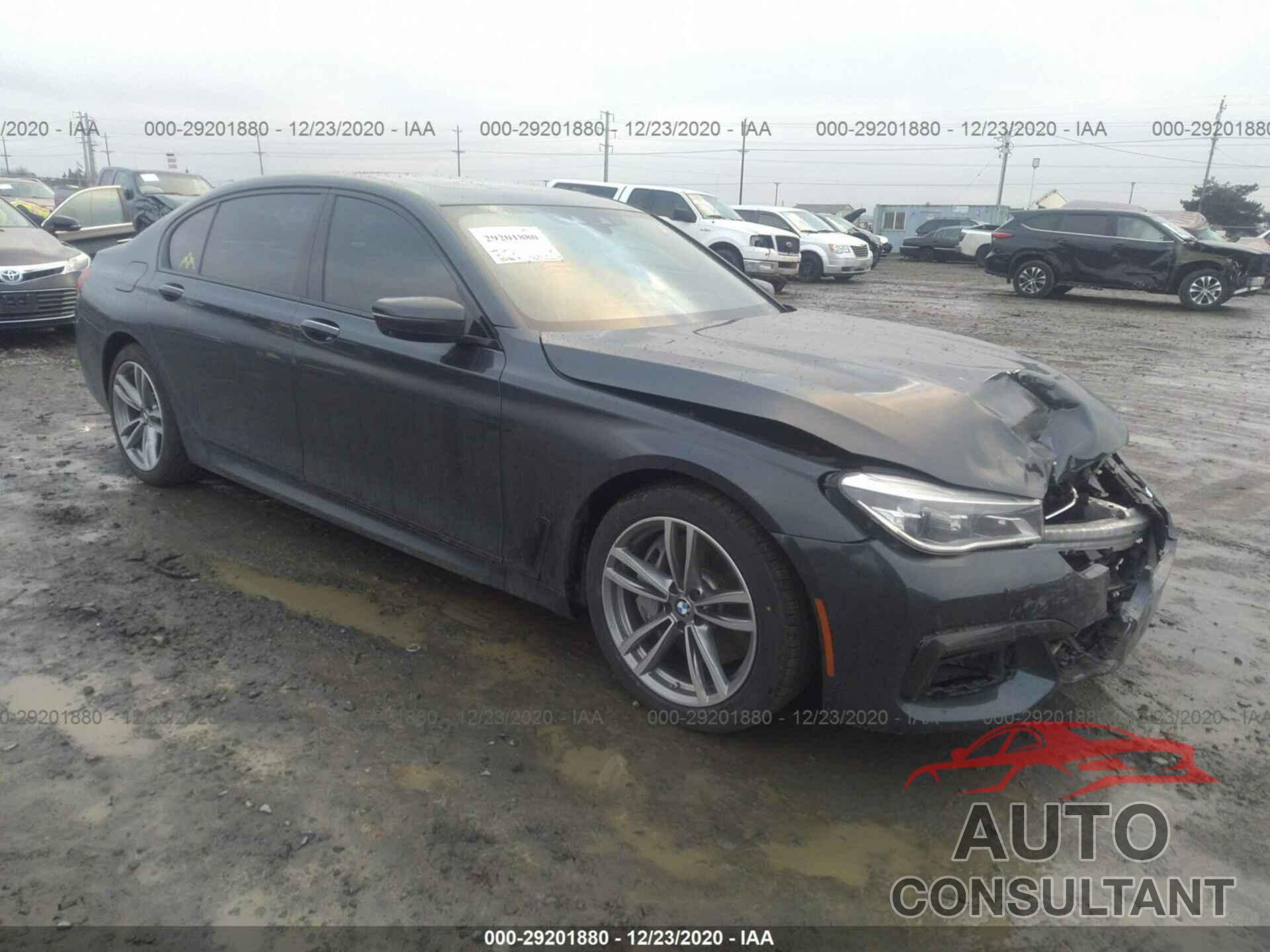 BMW 7 SERIES 2016 - WBA7F2C55GG416236