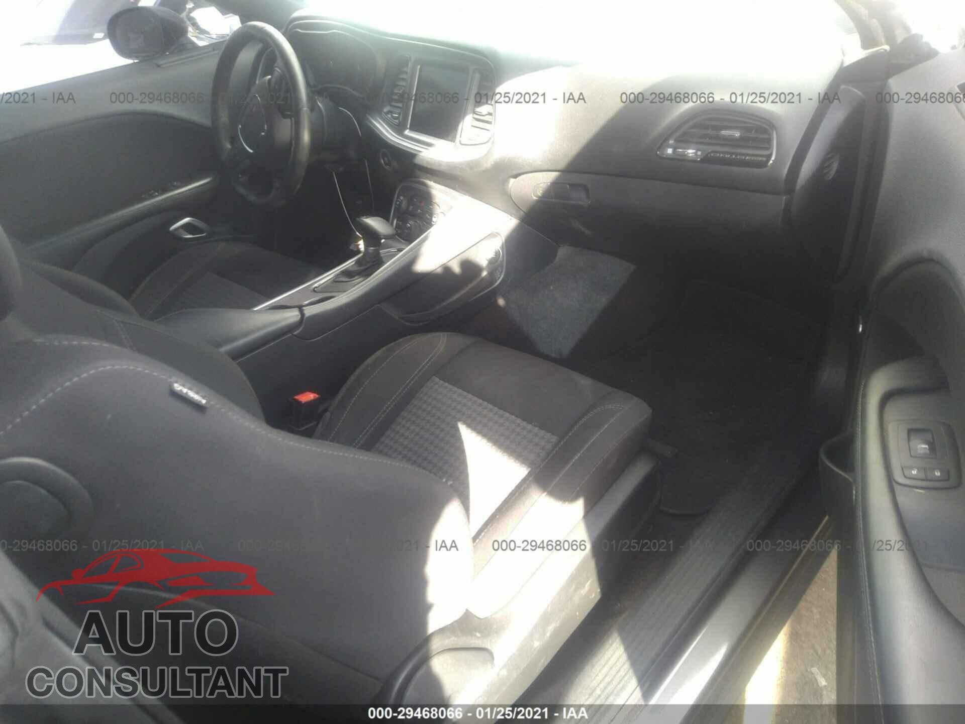DODGE CHALLENGER 2016 - 2C3CDZAG4GH184743