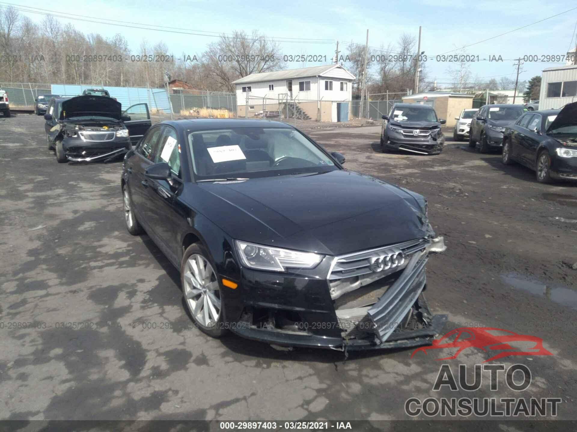 AUDI A4 2017 - WAUANAF4XHN009337