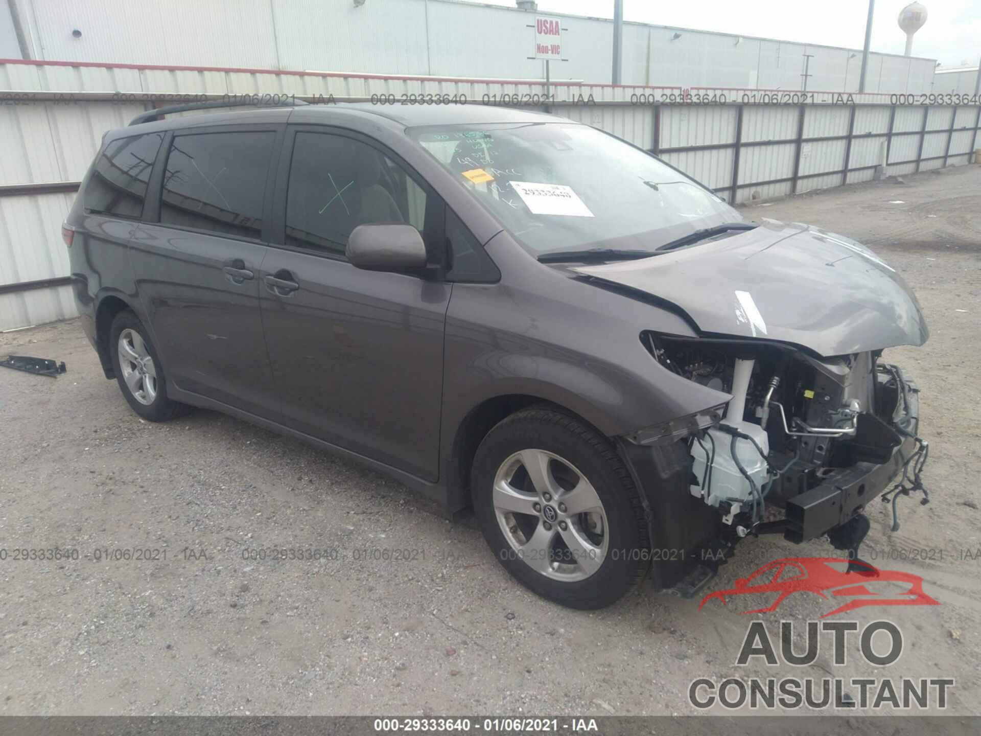 TOYOTA SIENNA 2020 - 5TDKZ3DC1LS027312