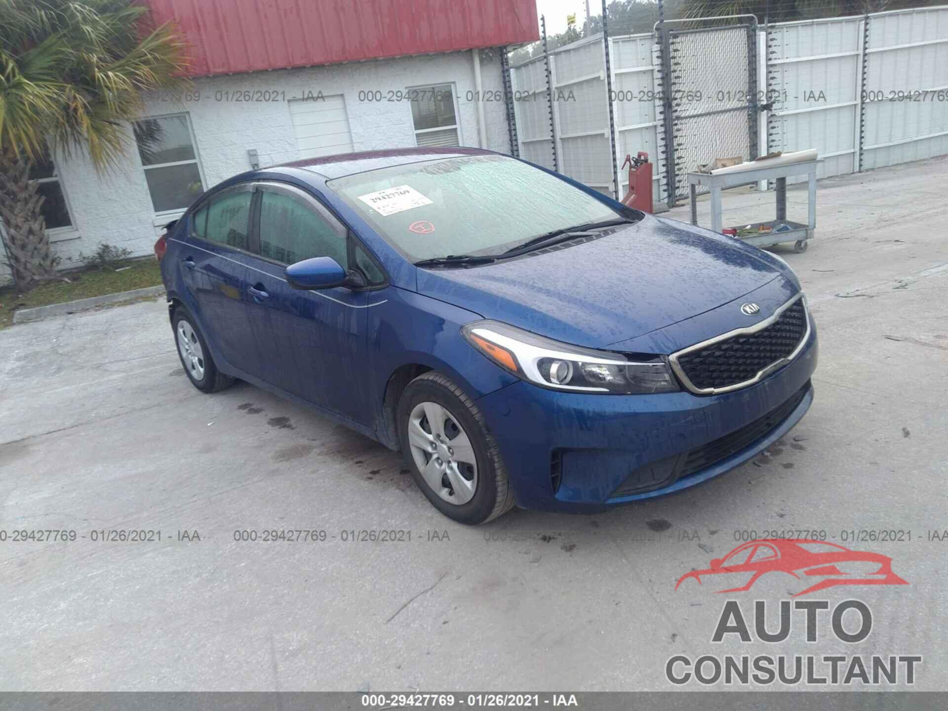 KIA FORTE 2018 - 3KPFK4A74JE257971