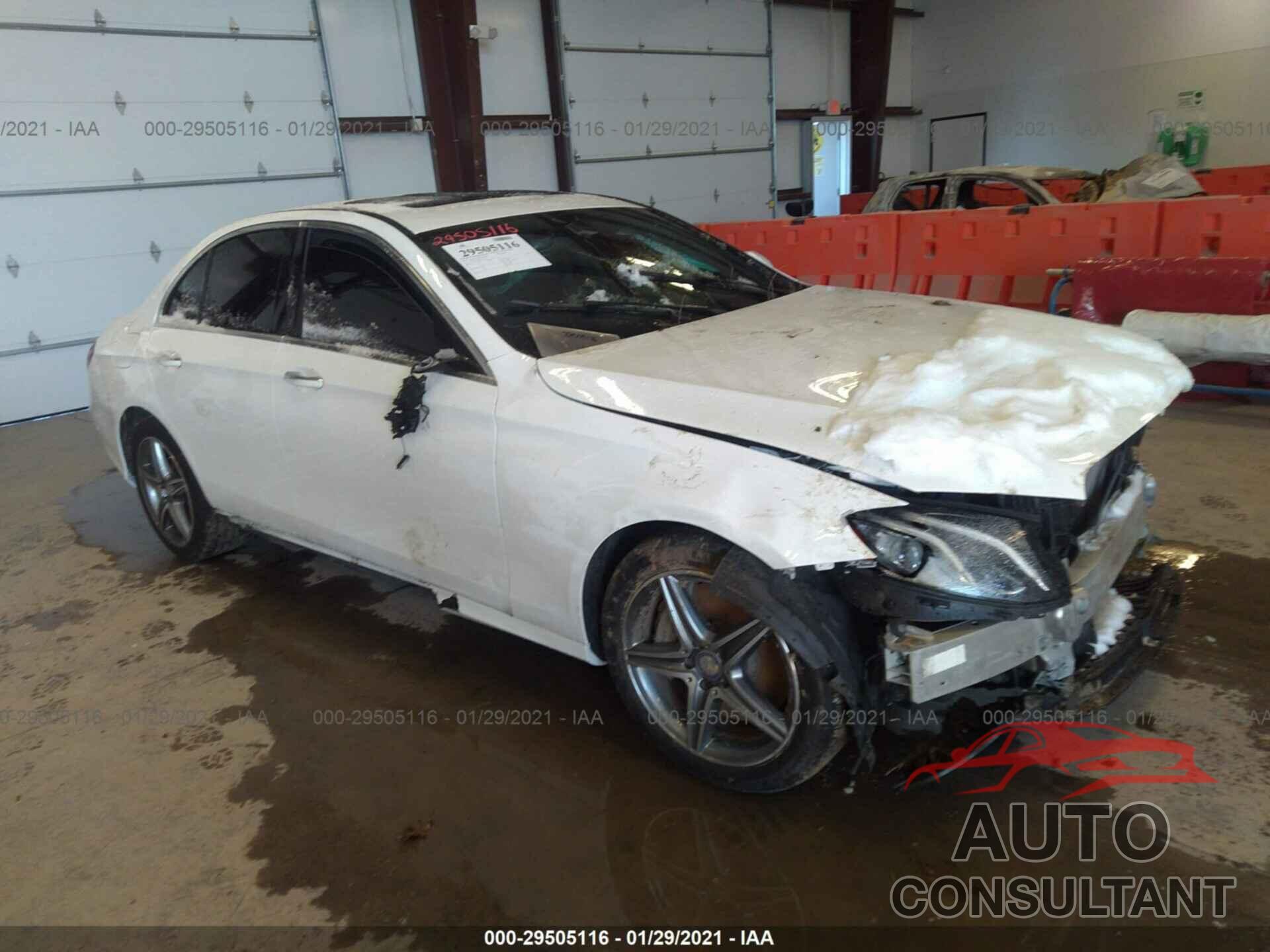 MERCEDES-BENZ E-CLASS 2017 - WDDZF4JB7HA123111
