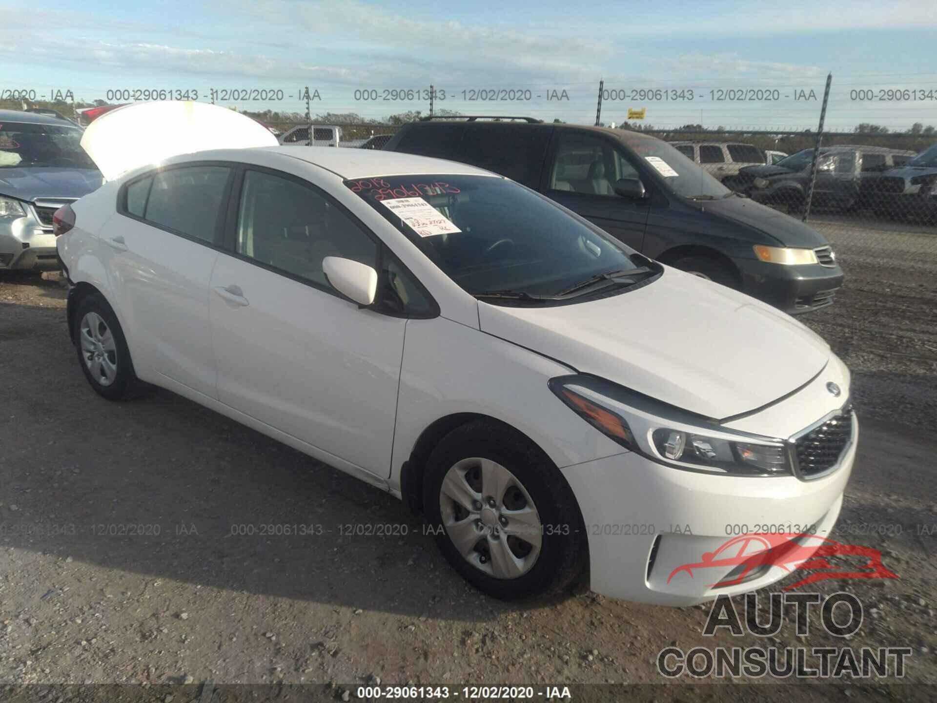 KIA FORTE 2018 - 3KPFK4A7XJE178918