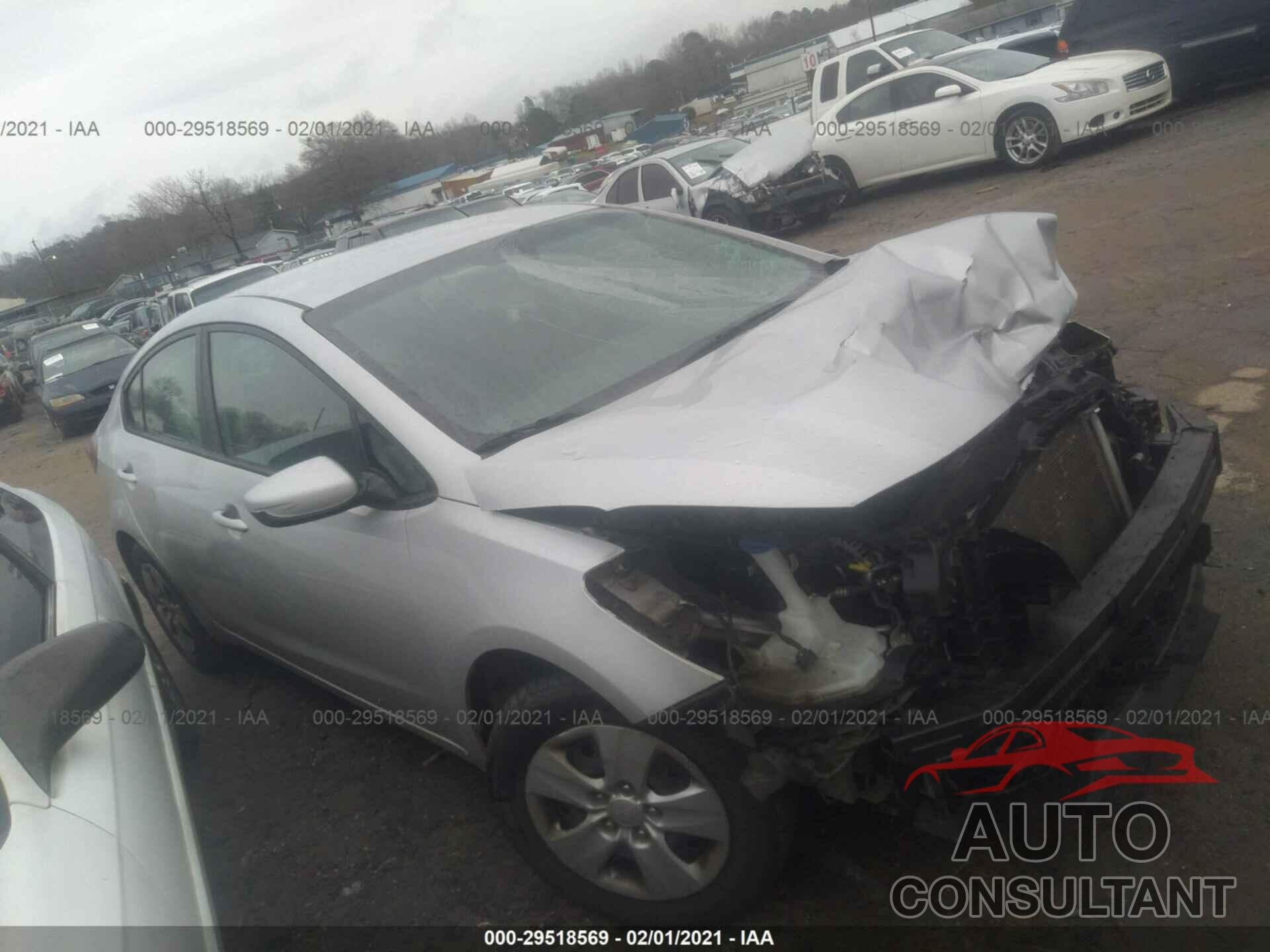 KIA FORTE 2017 - 3KPFK4A72HE070027