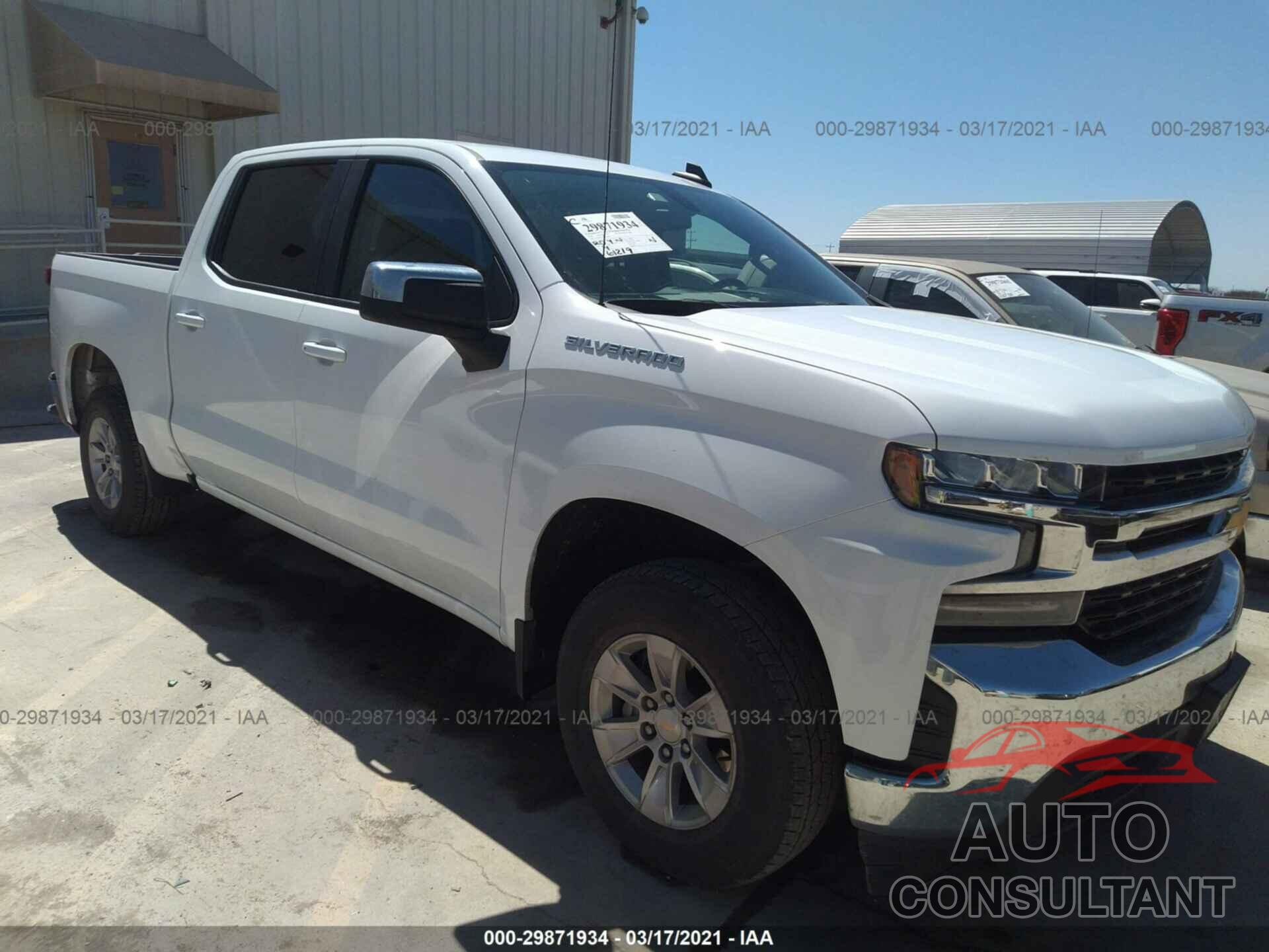 CHEVROLET SILVERADO 1500 2019 - 1GCPWCED9KZ167577