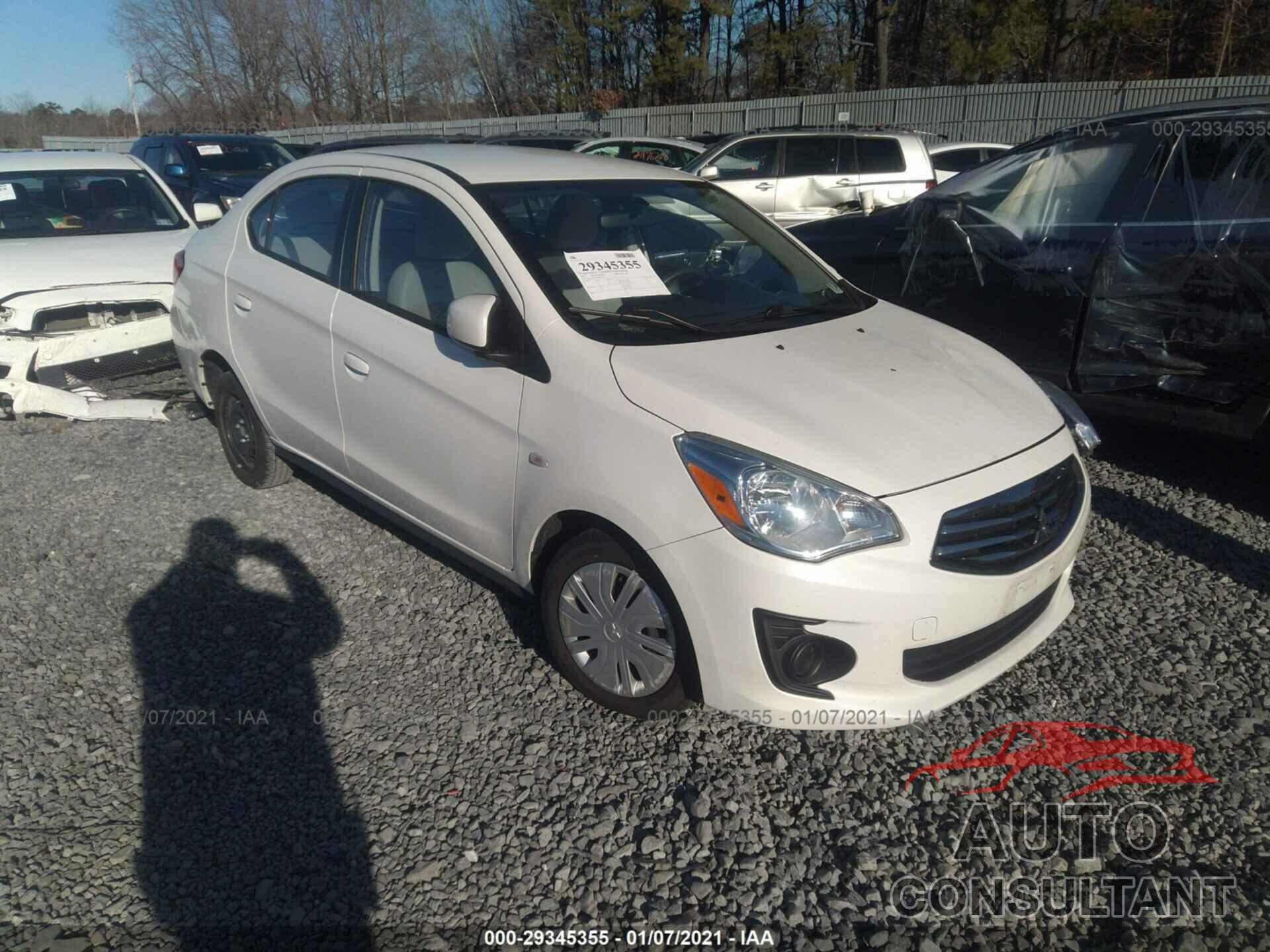 MITSUBISHI MIRAGE G4 2019 - ML32F3FJ9KHF09393