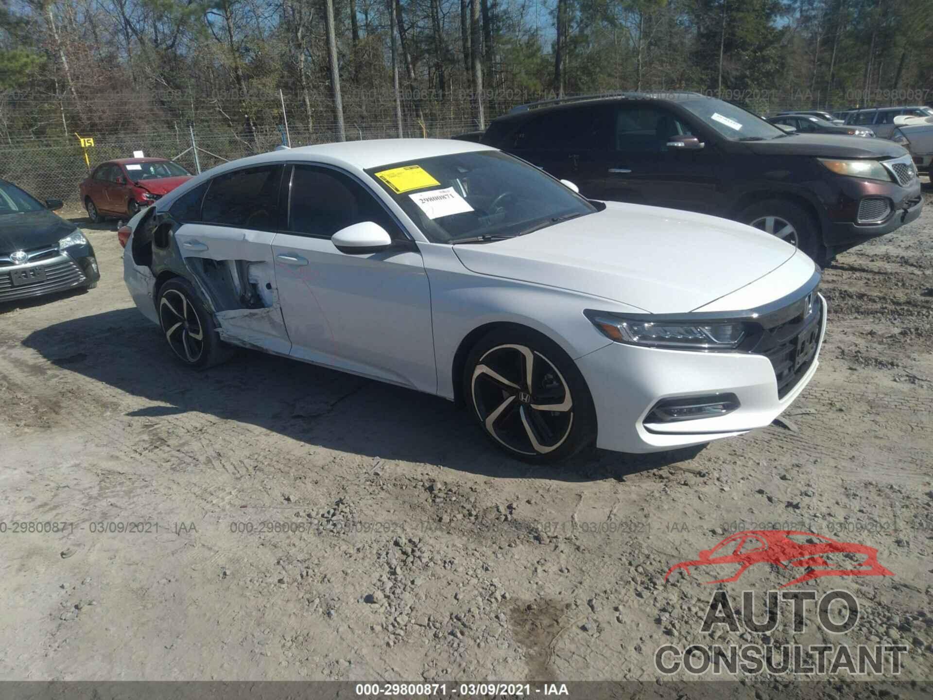HONDA ACCORD SEDAN 2018 - 1HGCV1F30JA166652