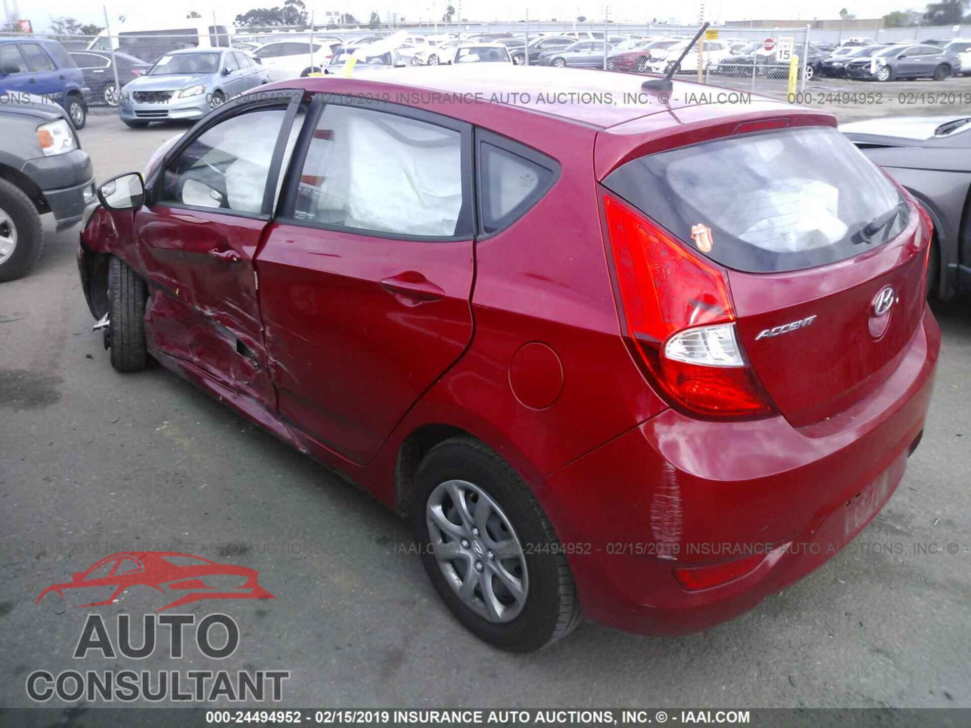 HYUNDAI ACCENT 2014 - KMHCT5AE8EU149134
