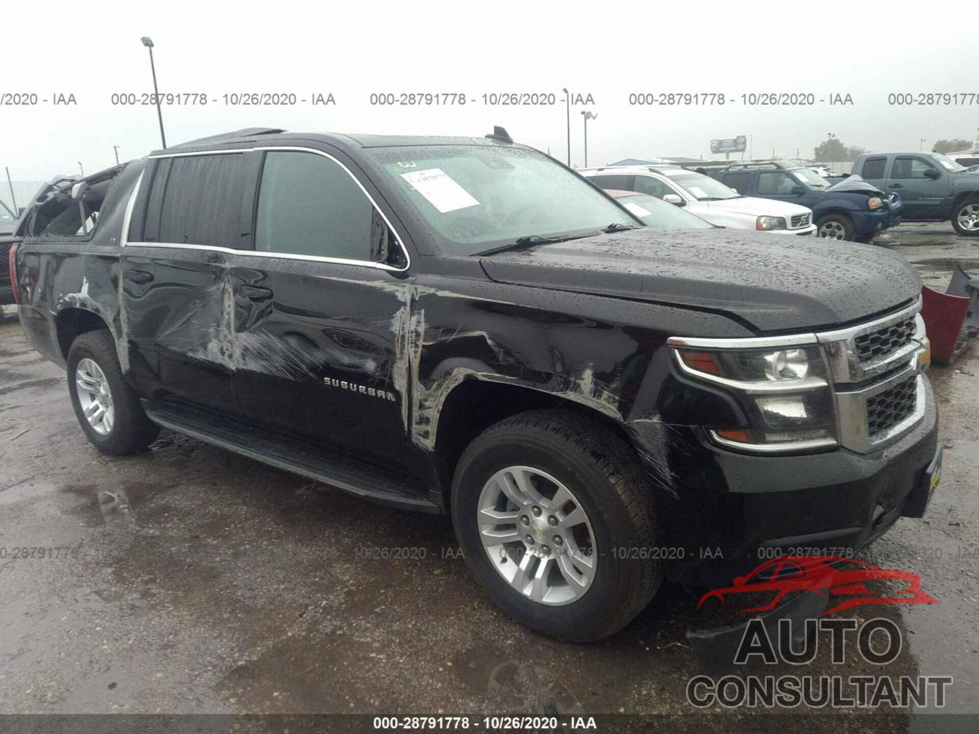 CHEVROLET SUBURBAN 2017 - 1GNSCHKC9HR114406