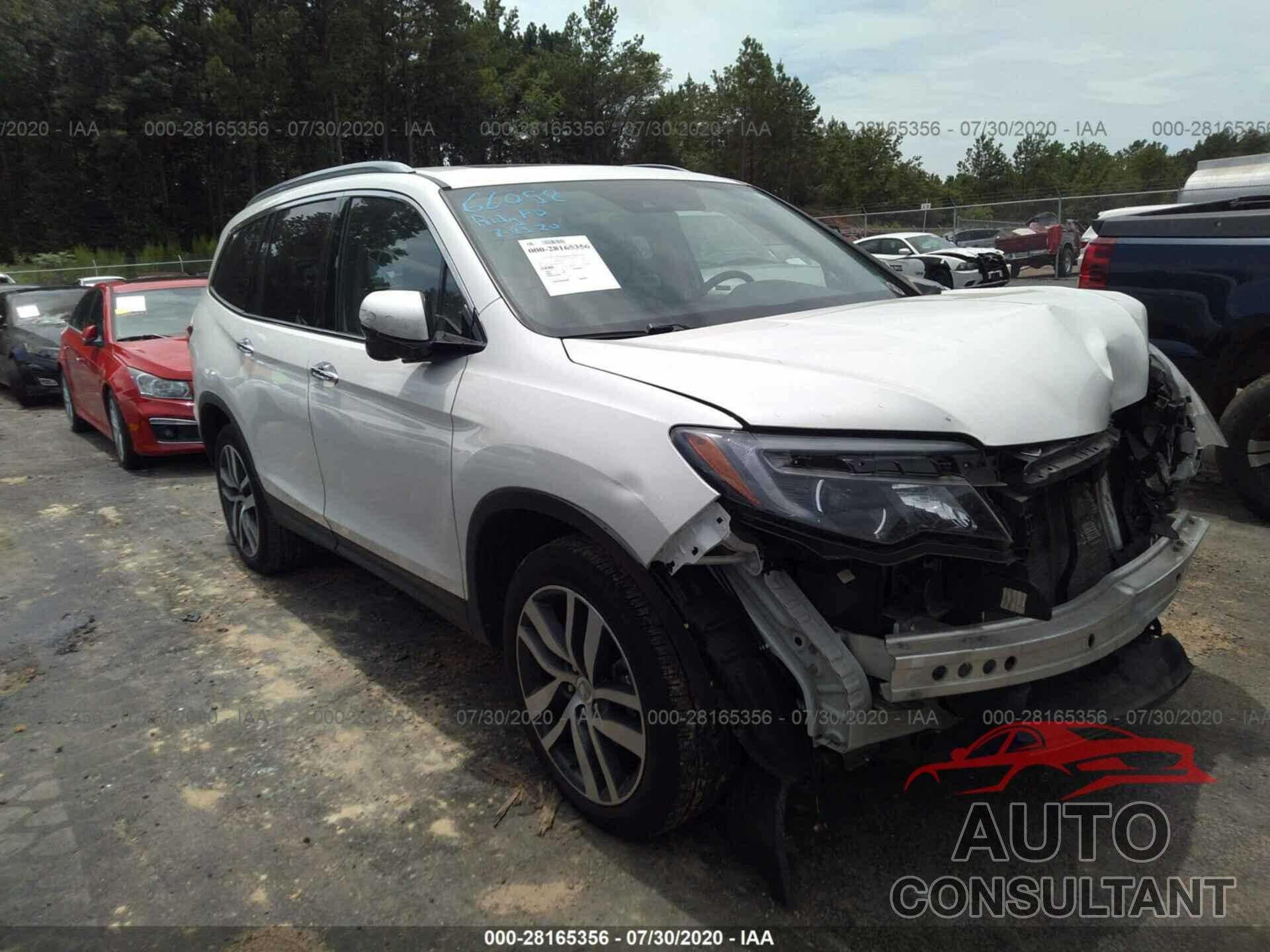 HONDA PILOT 2017 - 5FNYF5H91HB042658
