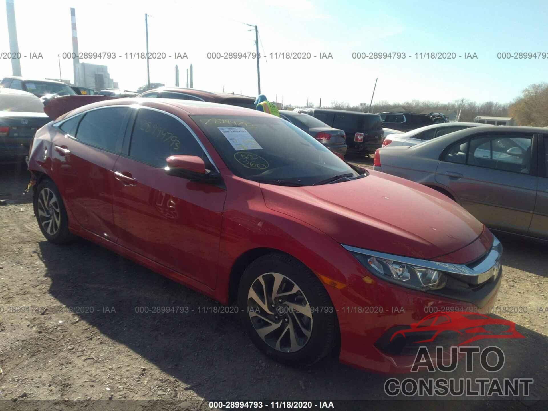 HONDA CIVIC SEDAN 2018 - 2HGFC2F74JH610998