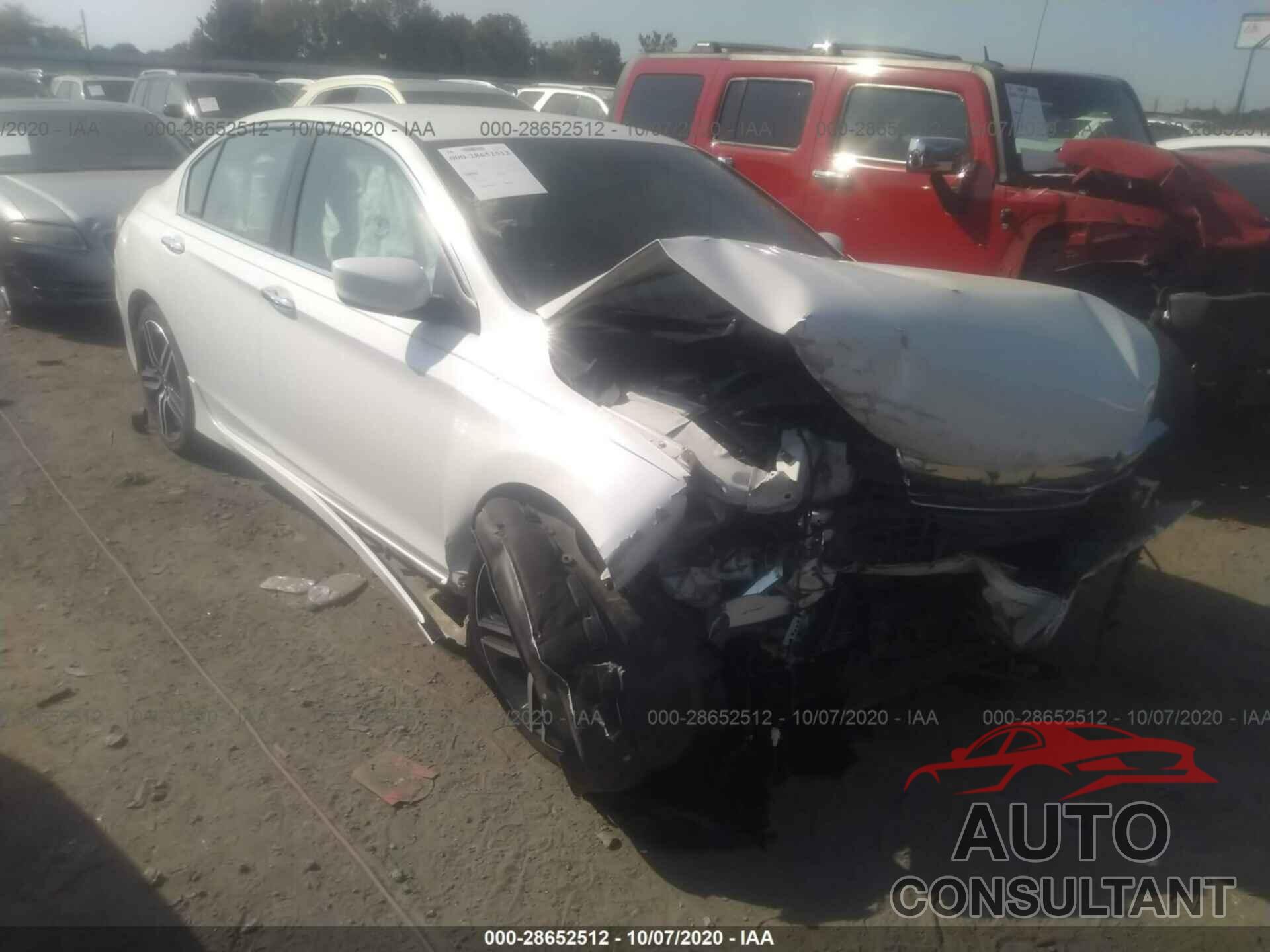 HONDA ACCORD SEDAN 2016 - 1HGCR2F64GA044437