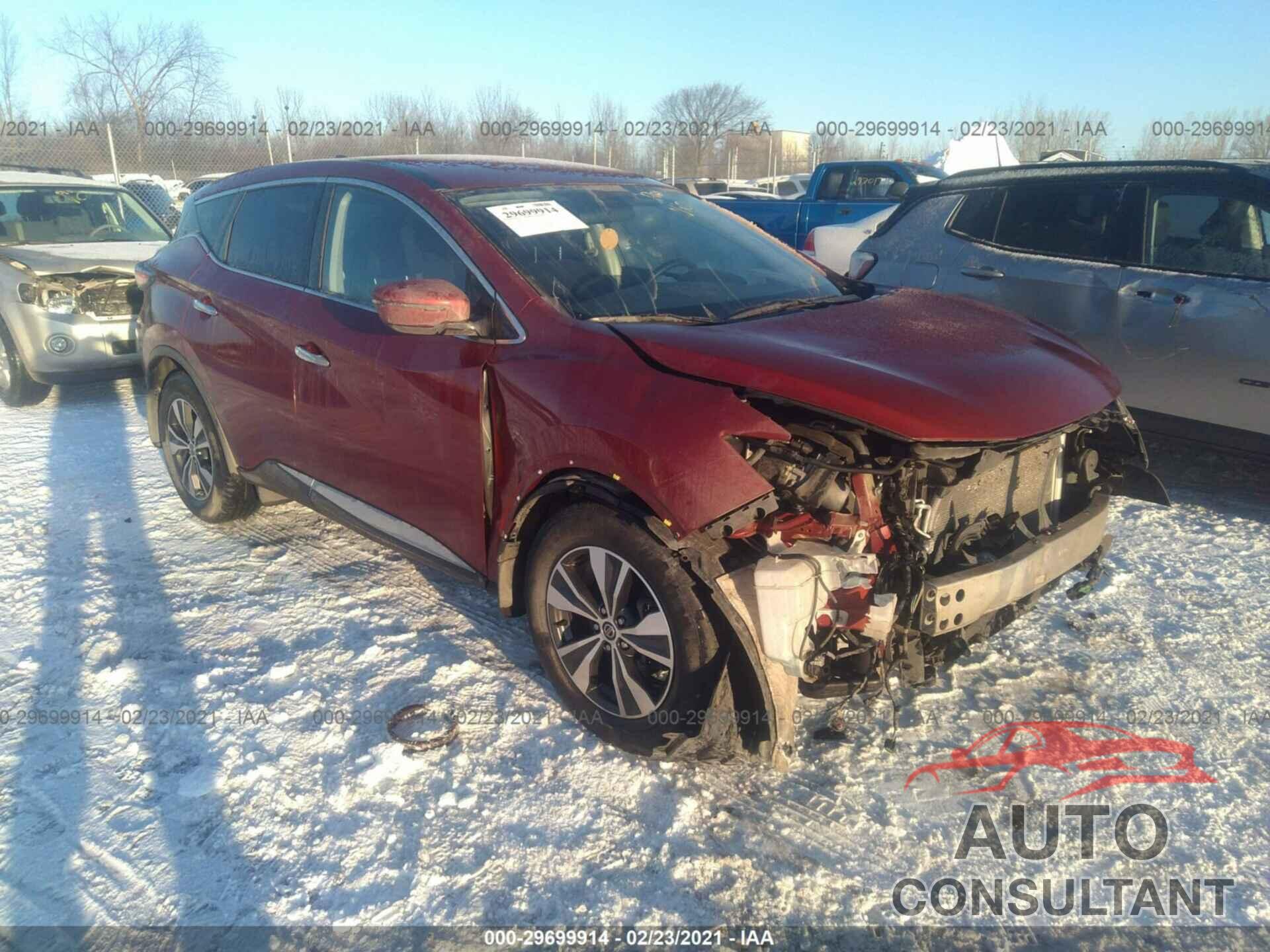 NISSAN MURANO 2019 - 5N1AZ2MS2KN161582