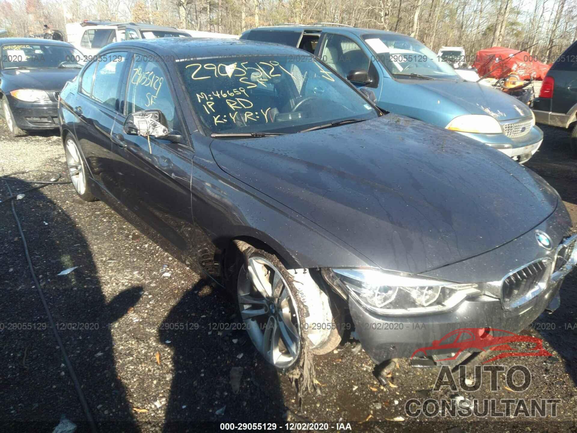 BMW 3 SERIES 2016 - WBA8E3G58GNT79685