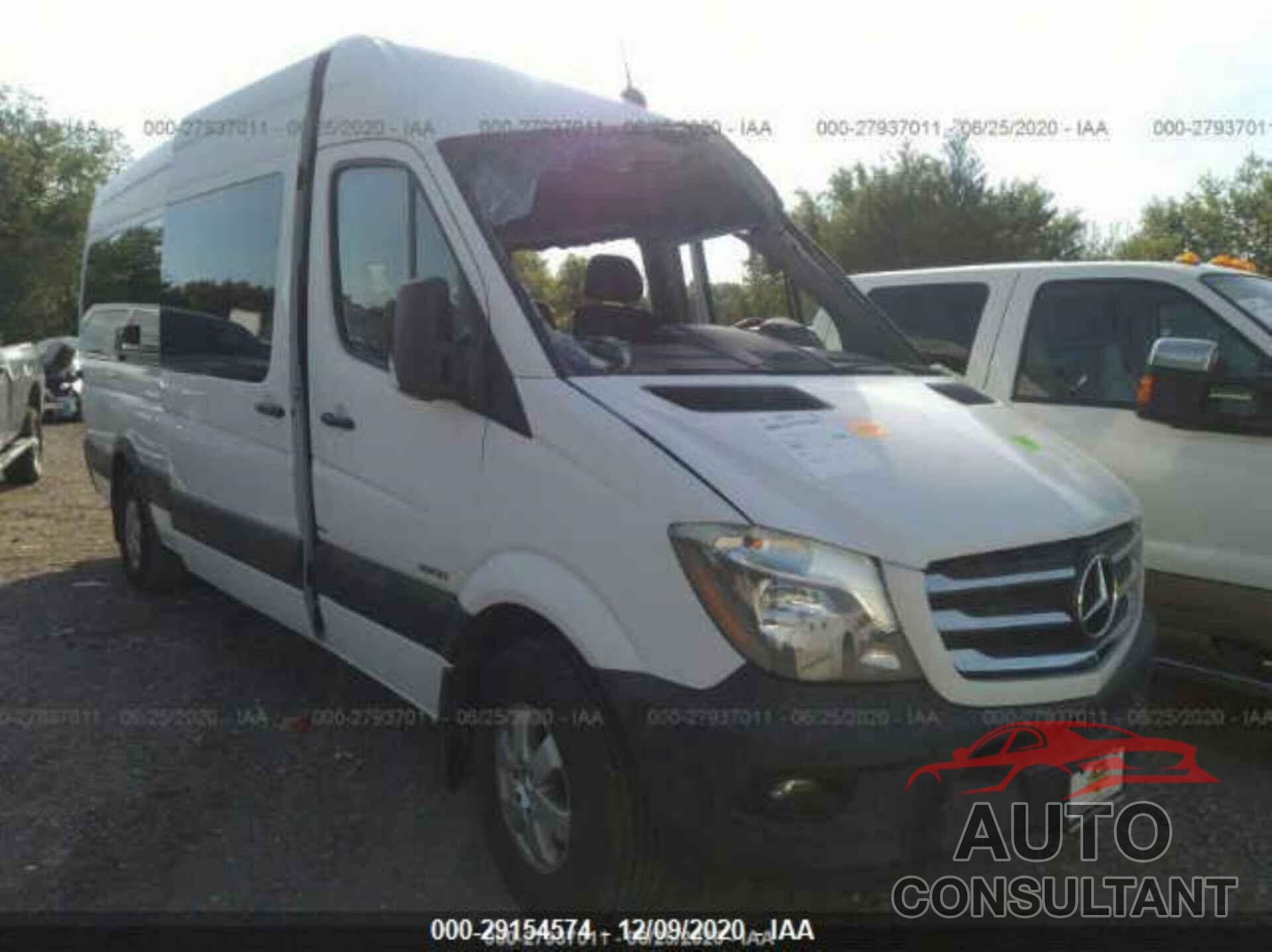 MERCEDES-BENZ SPRINTER PASSENGER VANS 2016 - WDZPE8CD3GP235152