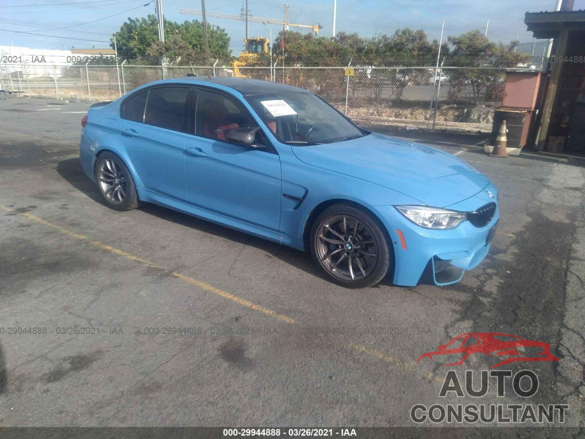 BMW M3 2016 - WBS8M9C5XG5E68023