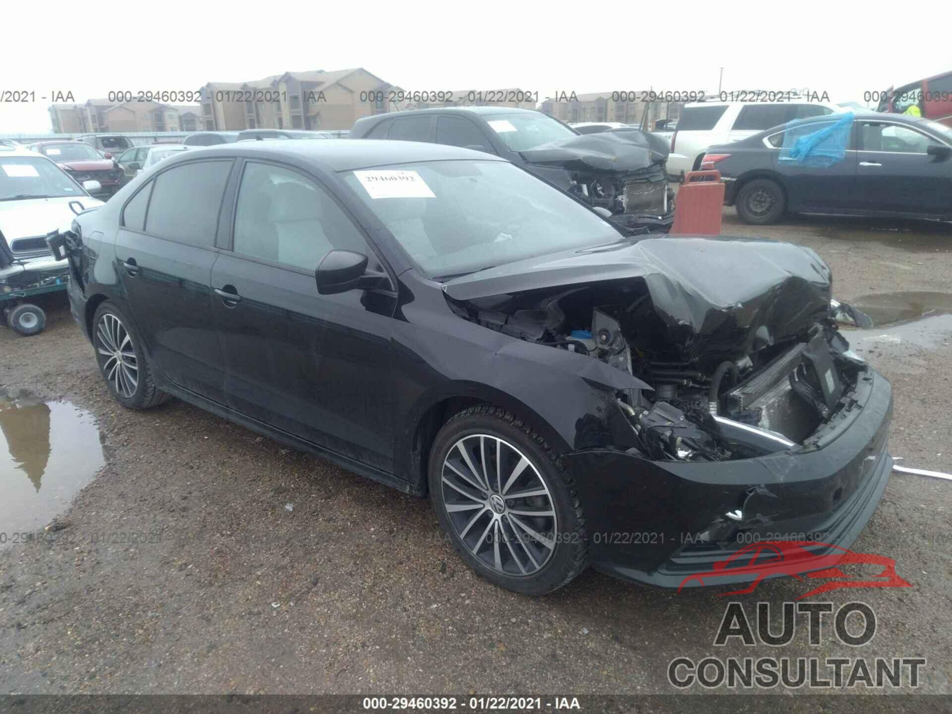 VOLKSWAGEN JETTA SEDAN 2016 - 3VWD17AJ6GM414404