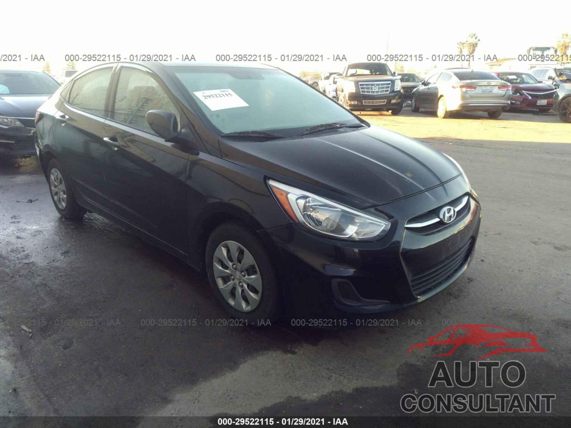 HYUNDAI ACCENT 2017 - KMHCT4AE0HU273817