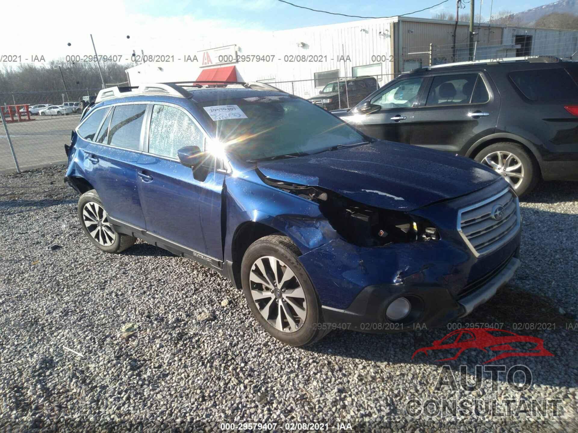 SUBARU OUTBACK 2017 - 4S4BSANC4H3315062