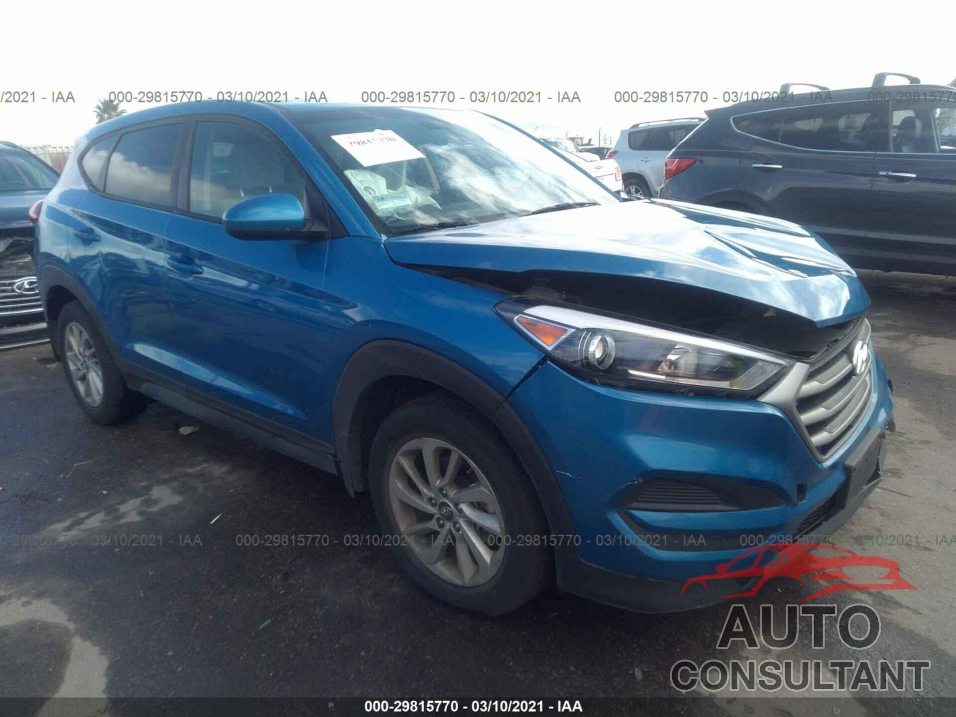 HYUNDAI TUCSON 2018 - KM8J23A43JU810228