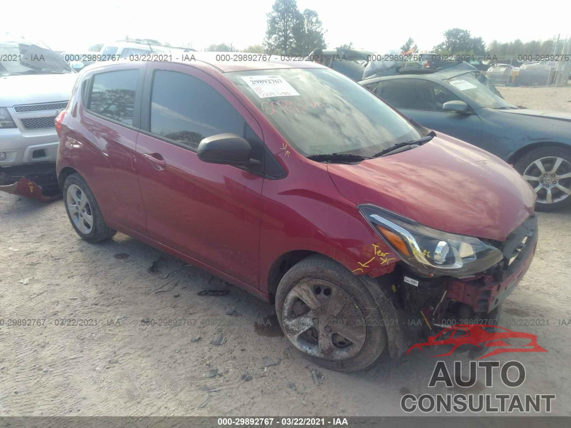 CHEVROLET SPARK 2020 - KL8CB6SA4LC472990