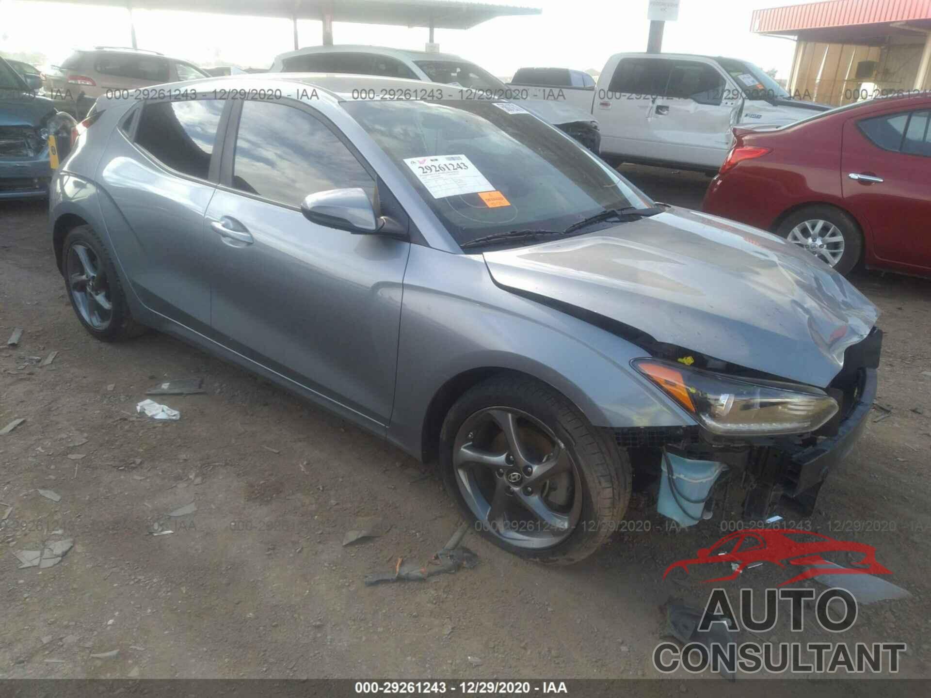 HYUNDAI VELOSTER 2019 - KMHTG6AFXKU009584