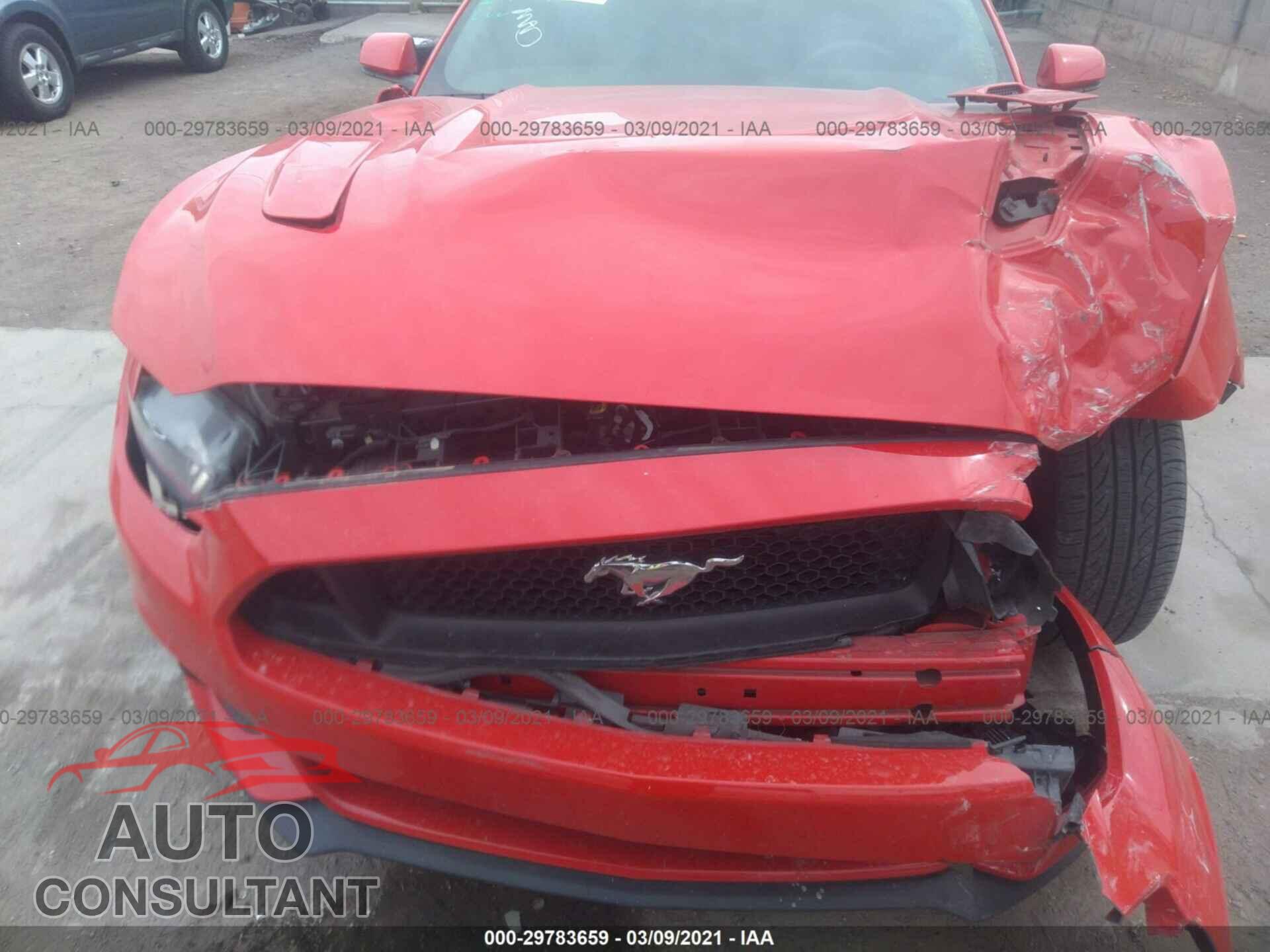 FORD MUSTANG 2017 - 1FA6P8CF8H5354048