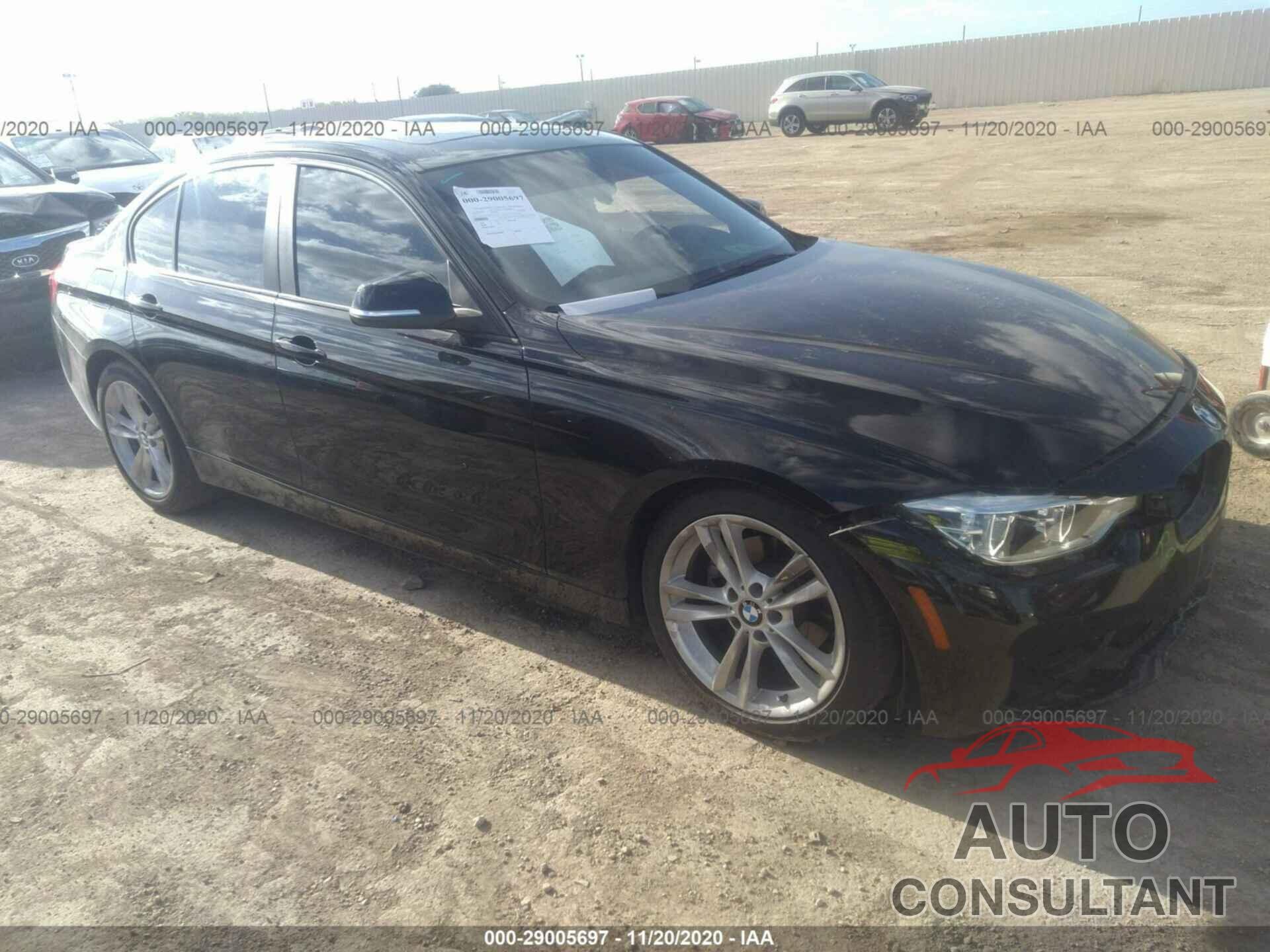 BMW 3 SERIES 2016 - WBA8E1G5XGNU10763