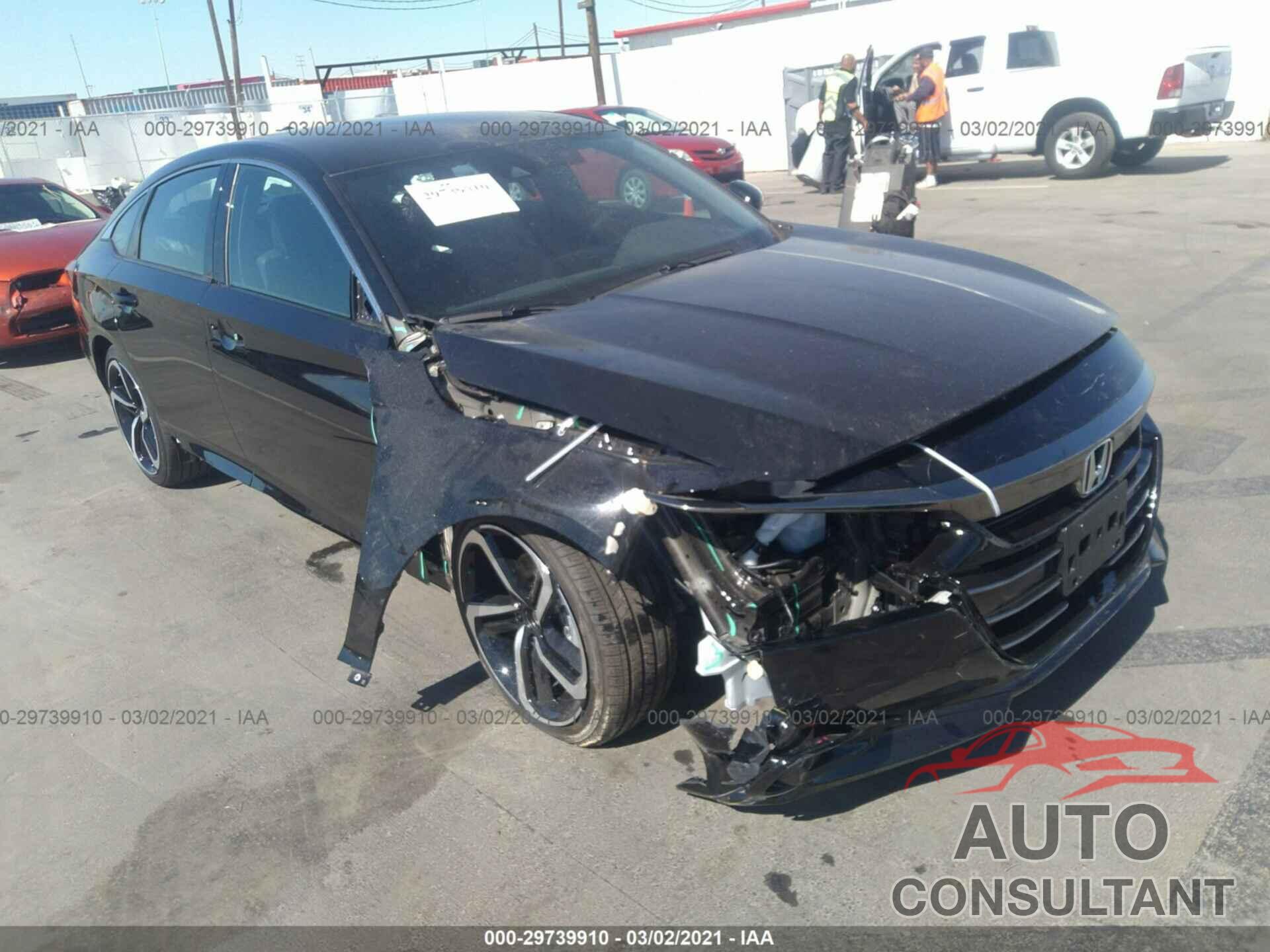 HONDA ACCORD SEDAN 2021 - 1HGCV1F39MA030170