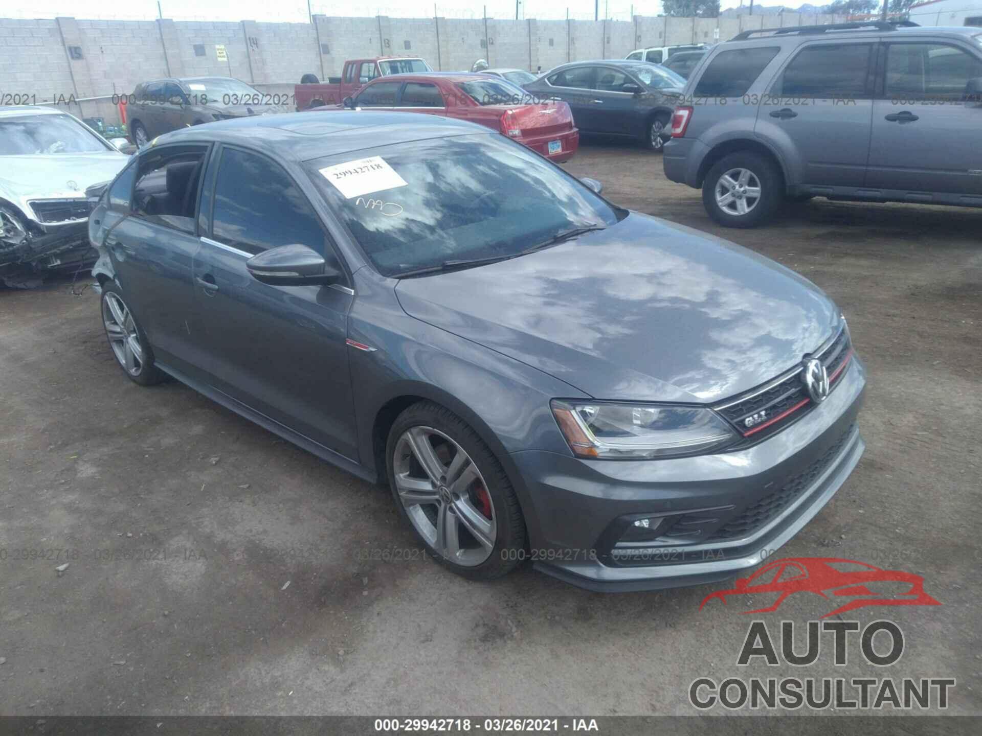 VOLKSWAGEN JETTA 2017 - 3VW4T7AJ5HM342087